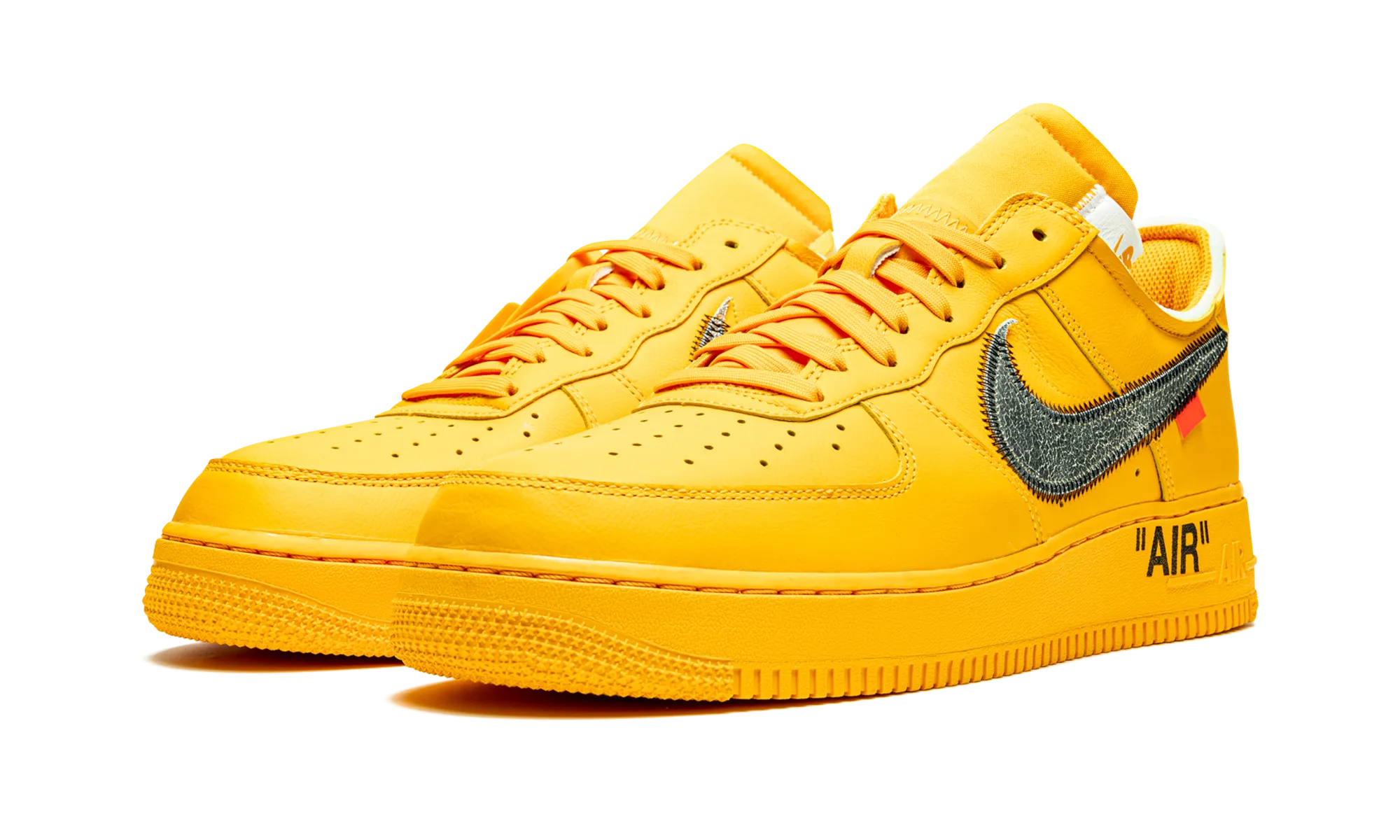 Air Force 1 Low "Off-White - University Gold" Supportive Anti Slip Design
