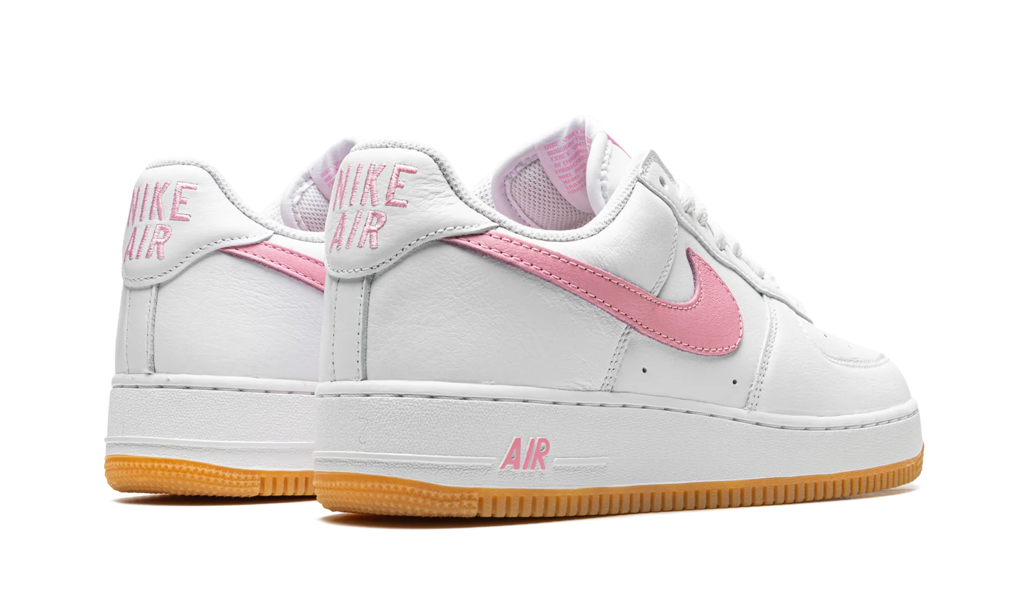 Air Force 1 Low "Pink Gum" Fold   Flat Comfort Style