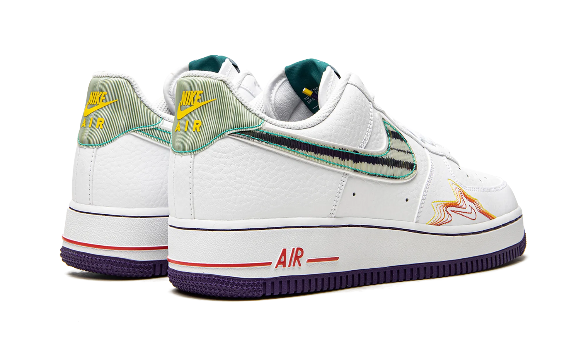 Trend Style High Top Style Air Force 1 Low "Pregame Pack - De'Aaron Fox"