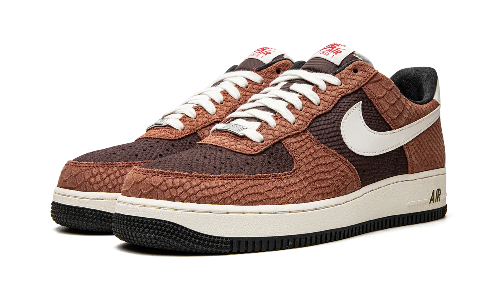 Quick Start Fashion Edge Air Force 1 Low "Red Bark"