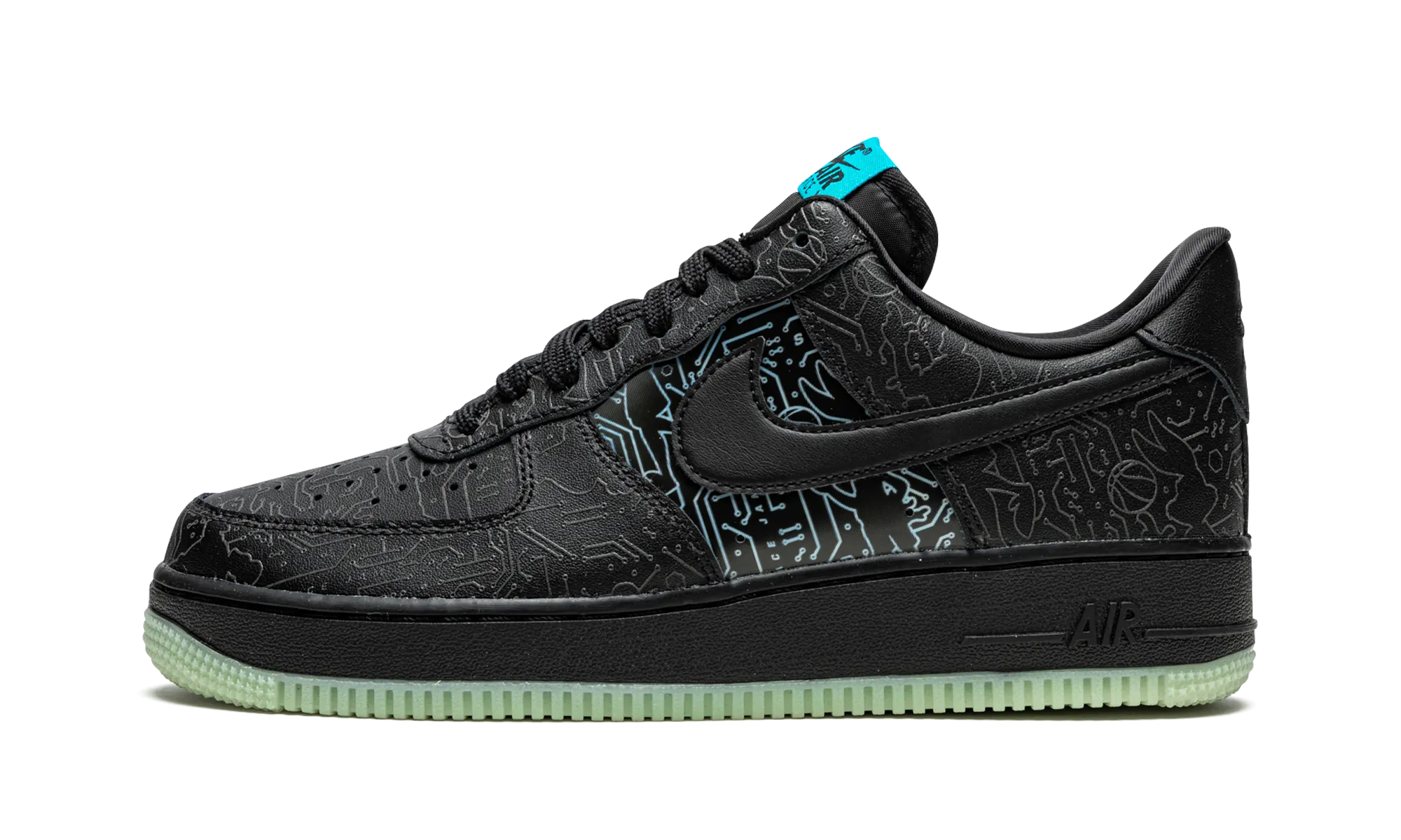 Speedy Action Fit Air Force 1 Low "Space Jam - Computer Chip"