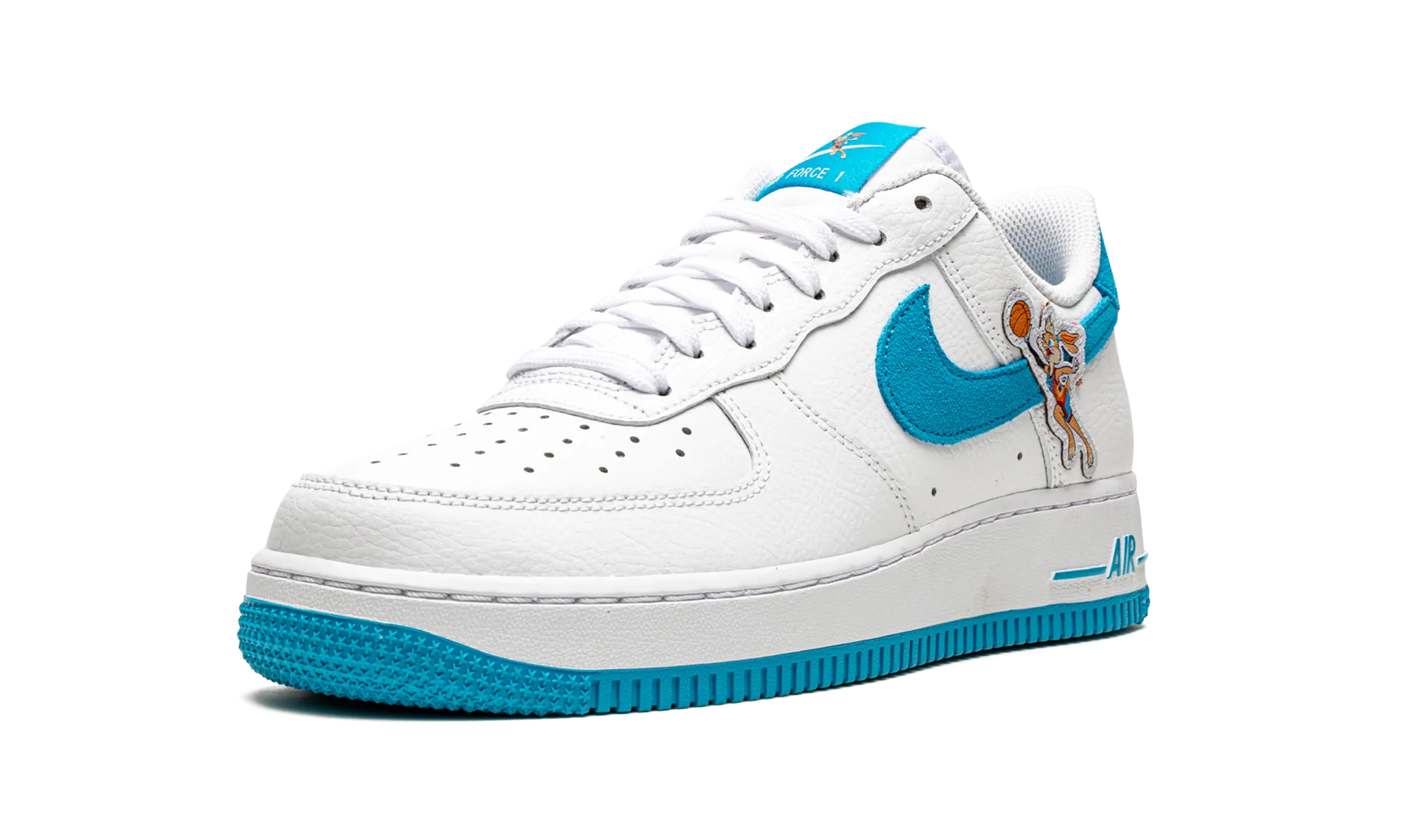 Air Force 1 Low "Space Jam - Hare" Light Midsole Sturdy Outsole