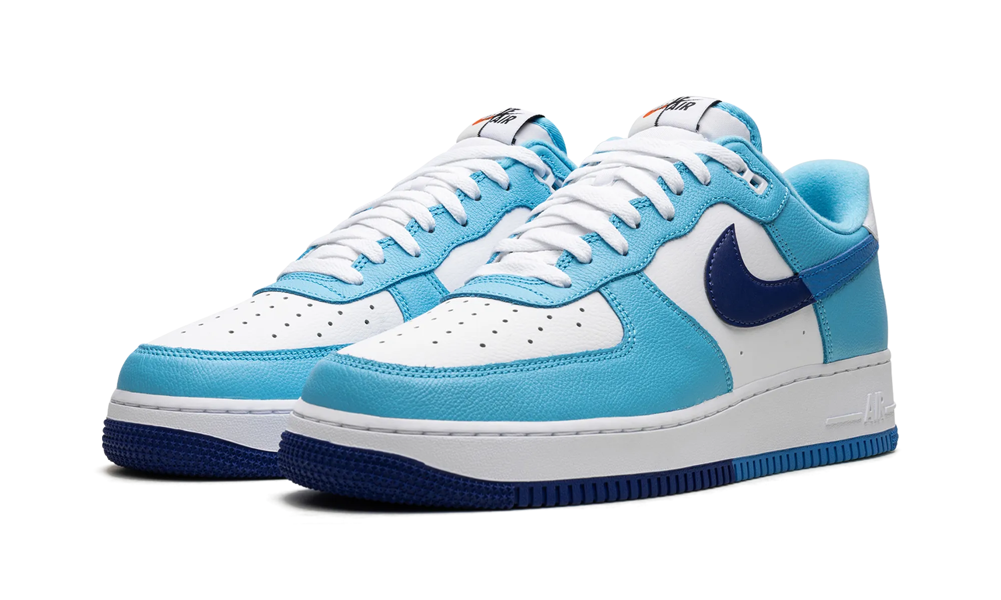 Flexible Straps soft fit Air Force 1 Low "Split - Light Photo Blue"