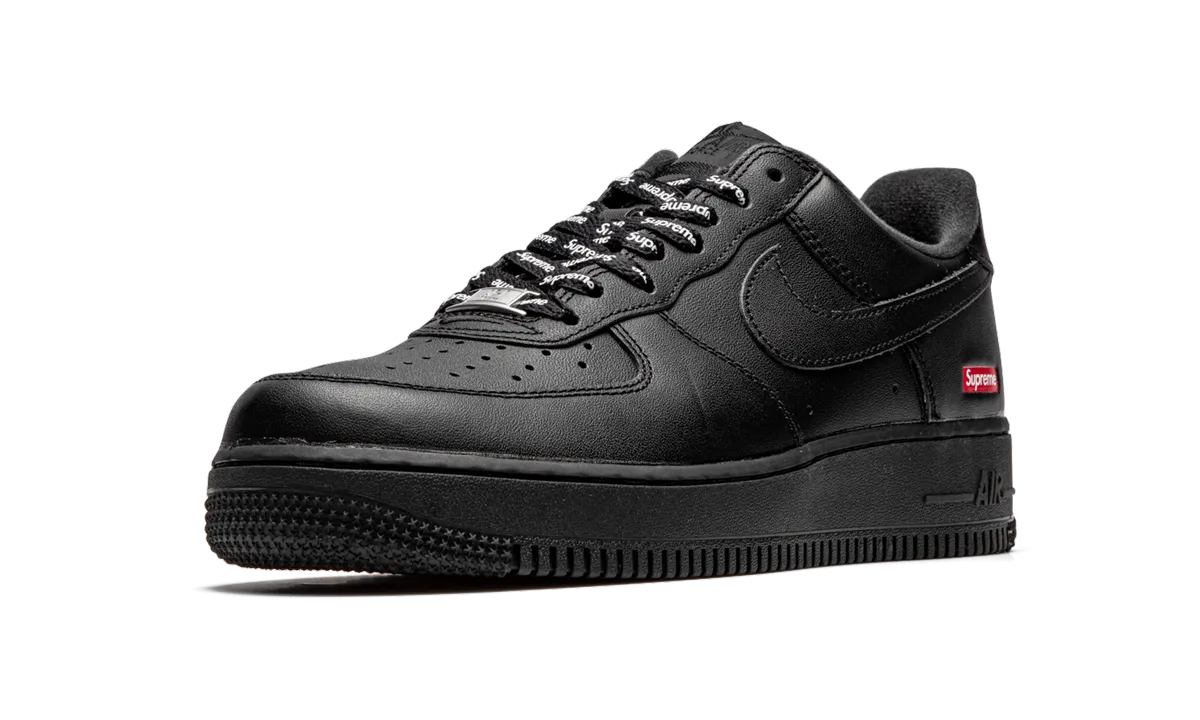 Air Force 1 Low "Supreme - Mini Box Logo Black" Ultimate support Soft Comfort