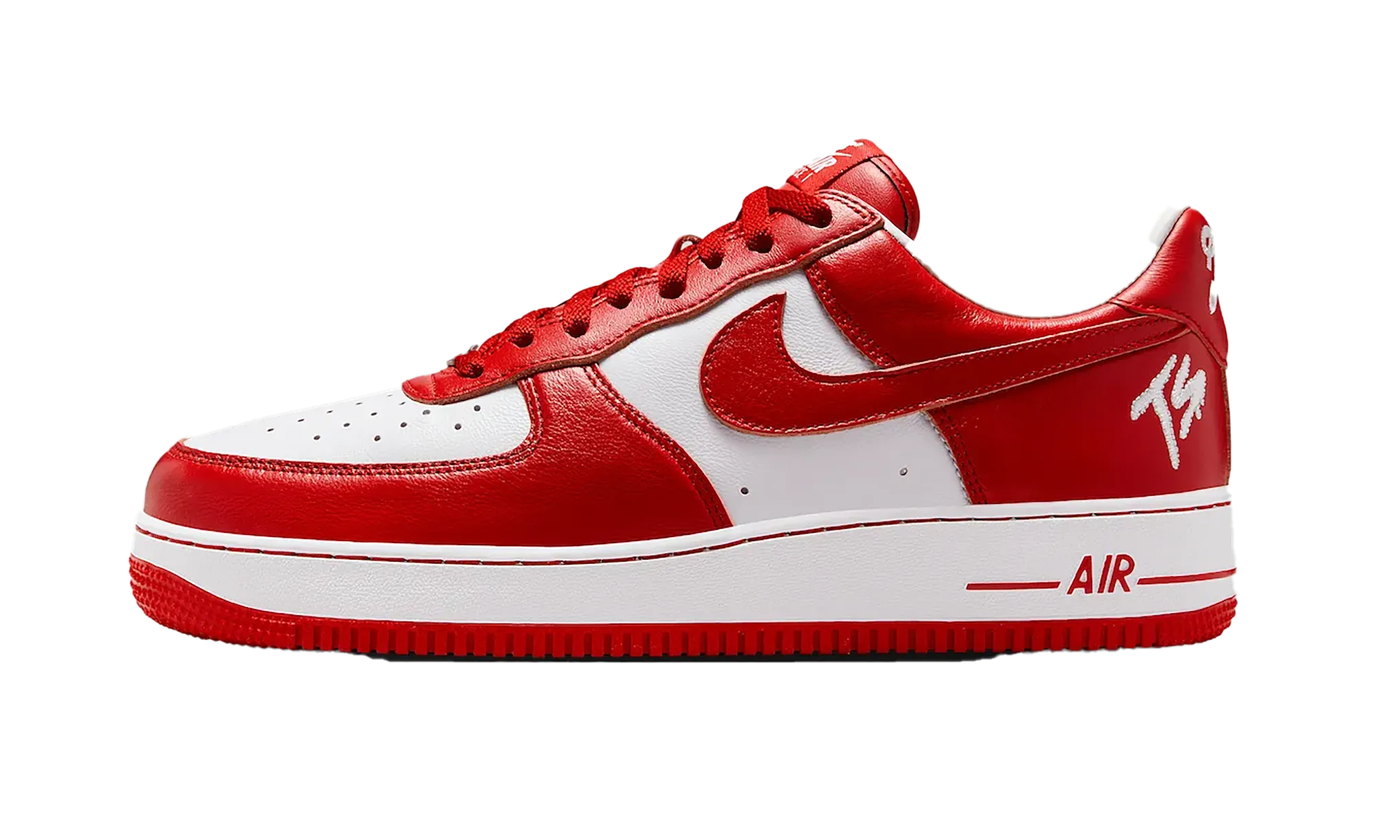 Air Force 1 Low "Terror Squad - University Red" Comfort Lacing Fit