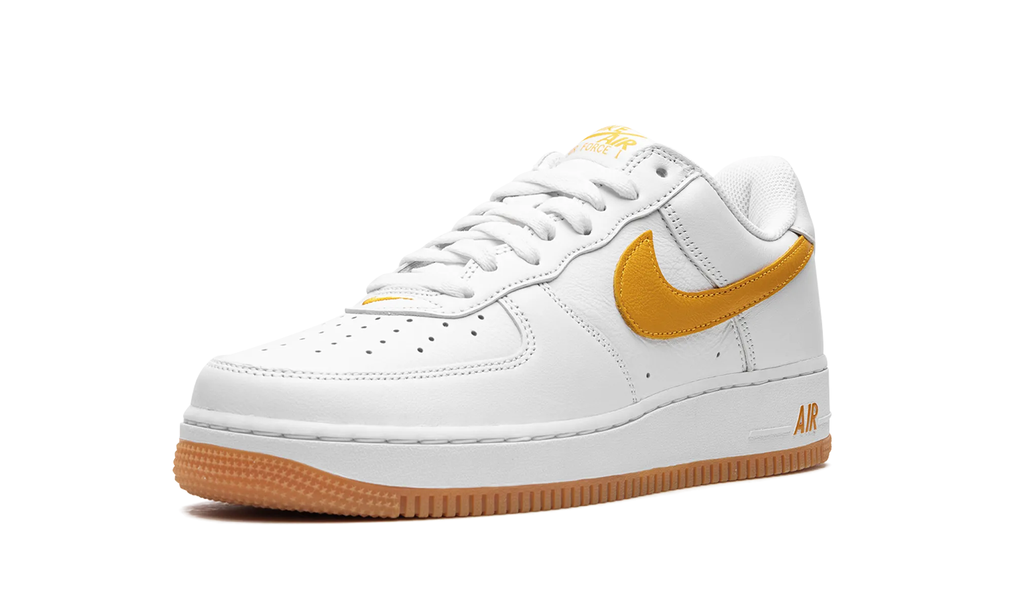 Quick Fit Skate Ready Gear Air Force 1 Low "Waterproof - University Gold"