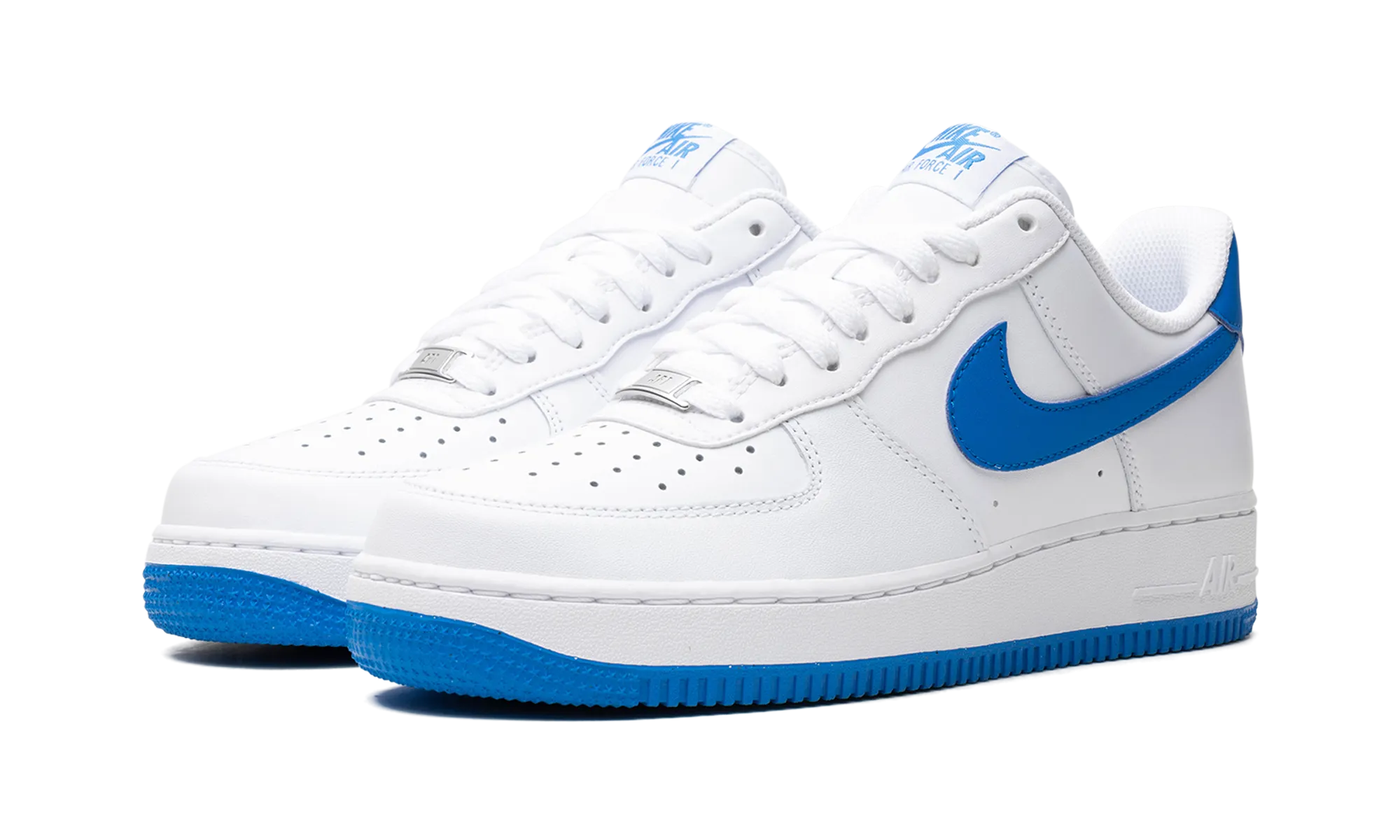 Air Force 1 Low "White / Photo Blue" Foot Flow