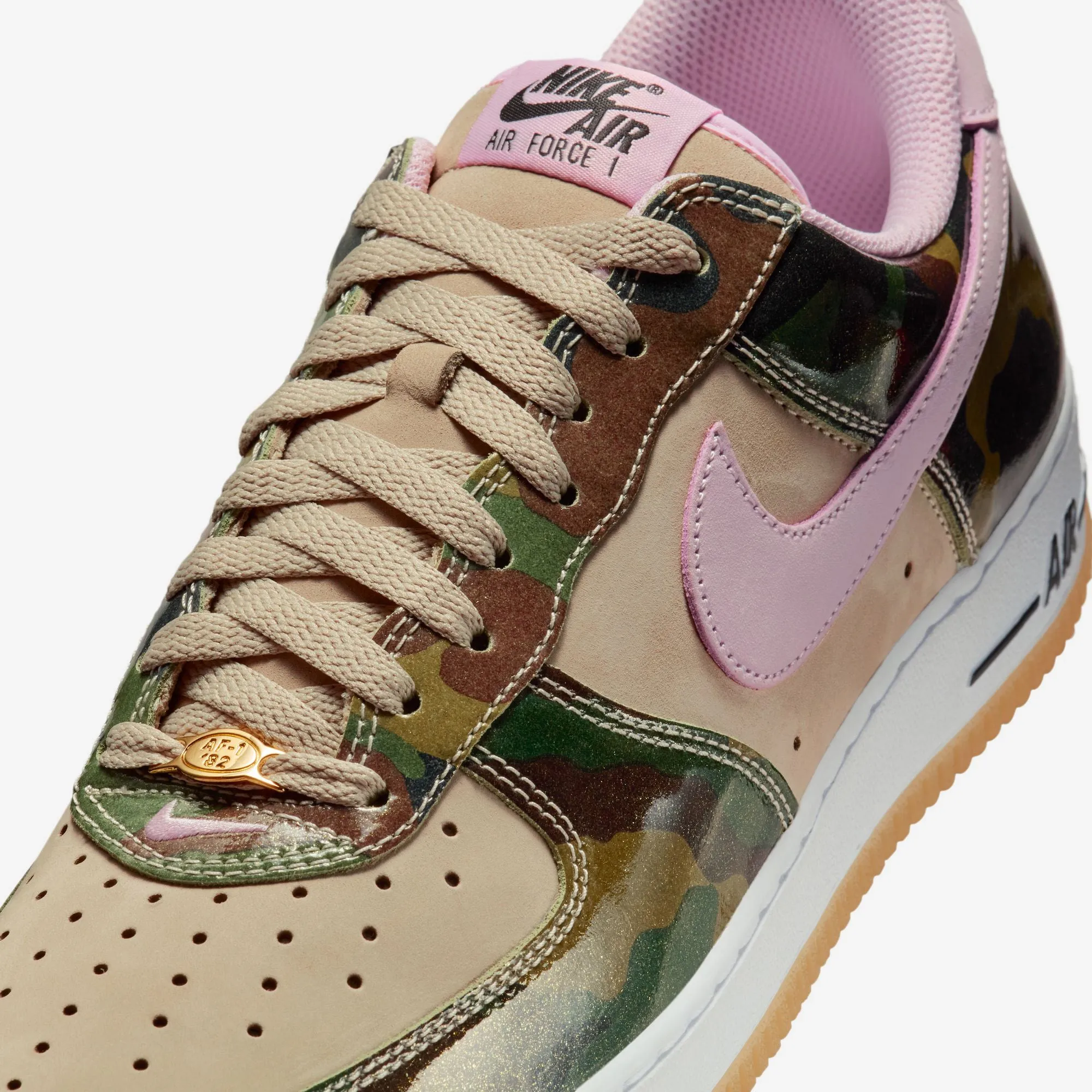 Drive Motion Vented Air Channels Air Force 1 Low Retro