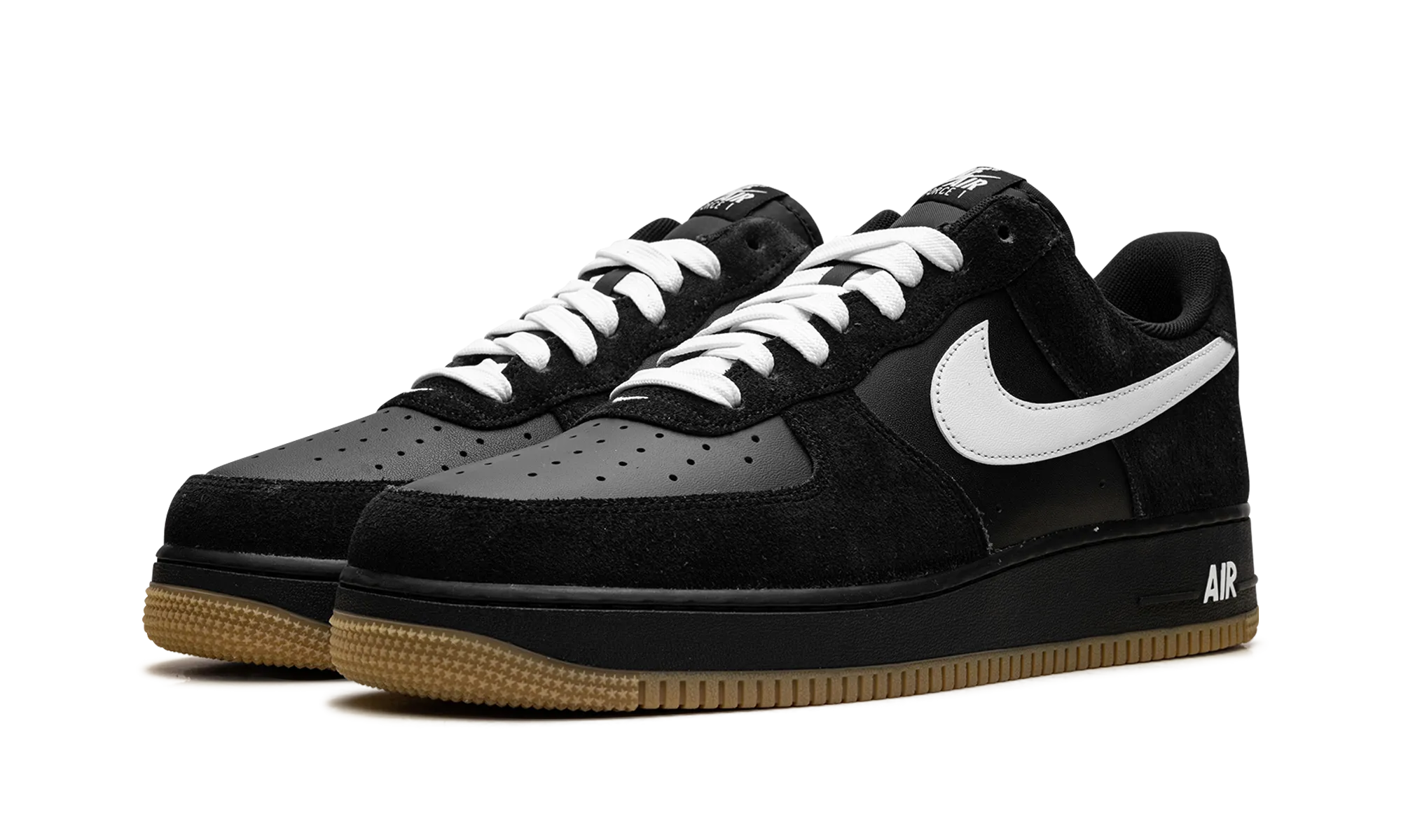 Air Force 1 Low SK8 "Black Gum" Skate Step Ready Rider Comfort