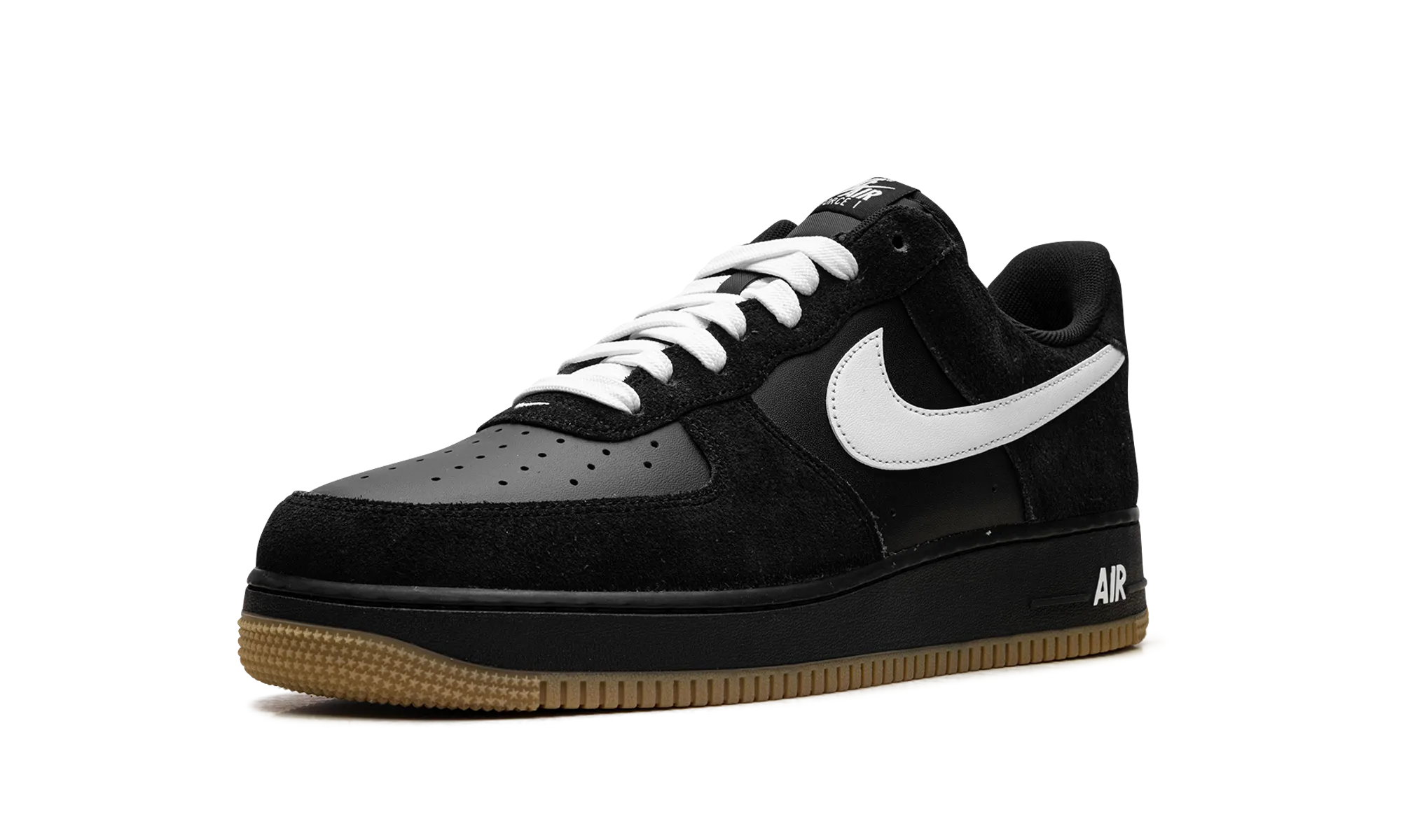 Flexible Ride Rubber Sole Air Force 1 Low SK8 "Black Gum"