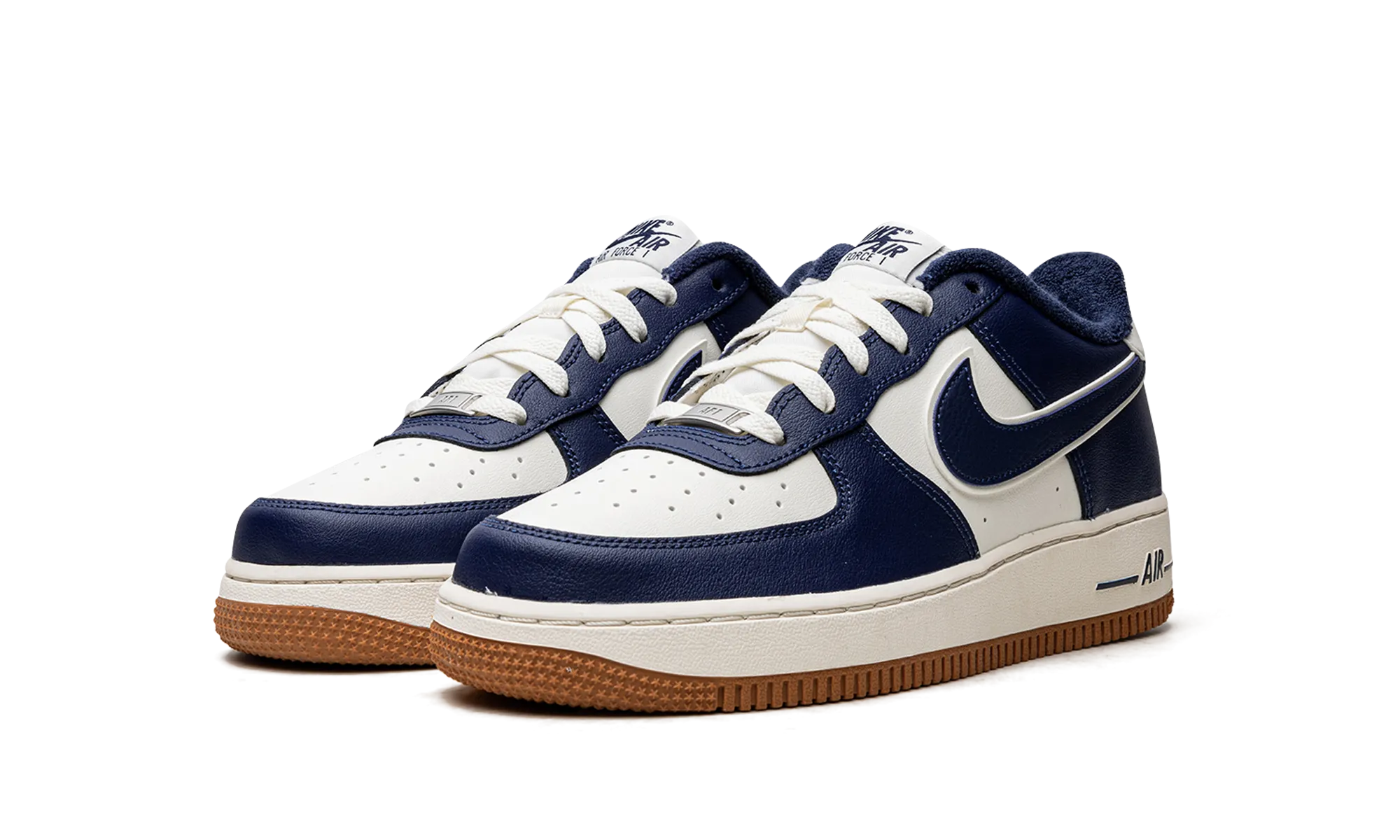 Lace Up Daily Step AIR FORCE 1 LV8 (GS) "College Pack - Midnight Navy"
