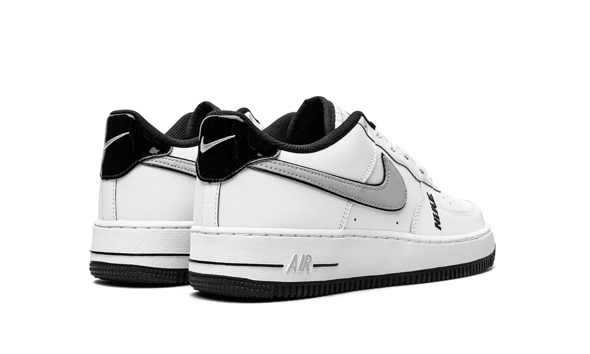 AIR FORCE 1 LV8 GS "Motocross White Grey Black" High Performance Push Power
