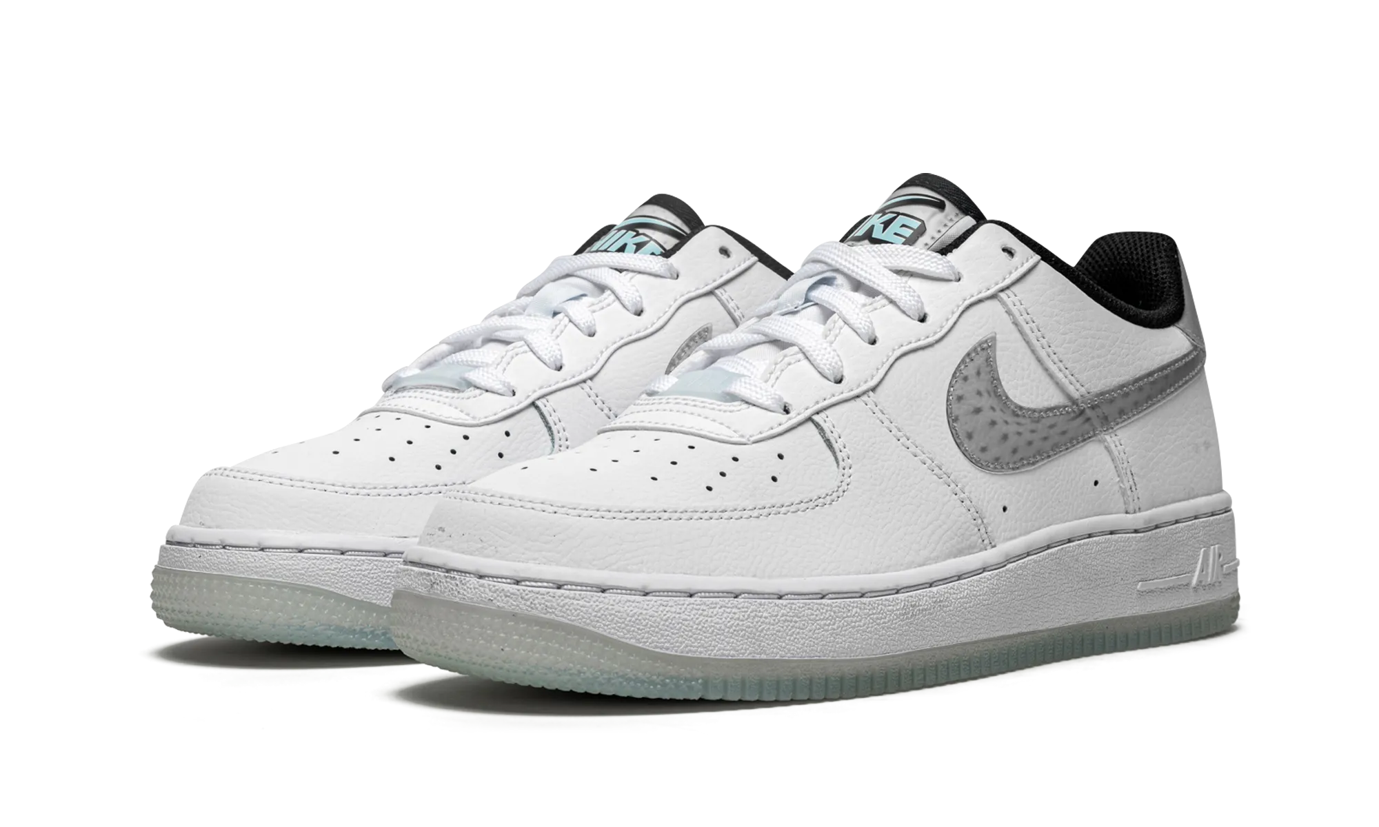 Air Force 1 LV8 KSA GS "White / Glacier Blue" Comfort Grip Active Performance
