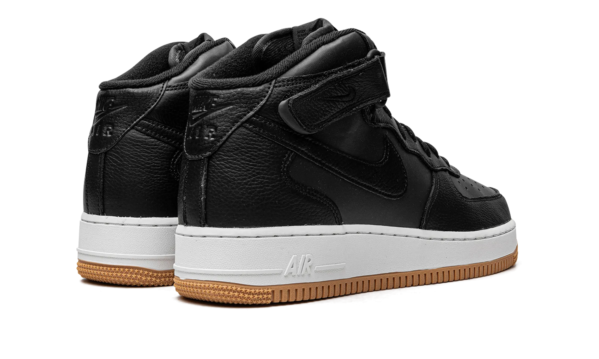 Air Force 1 Mid '07 LX "Black/Gum" Comfort Active Shock protection