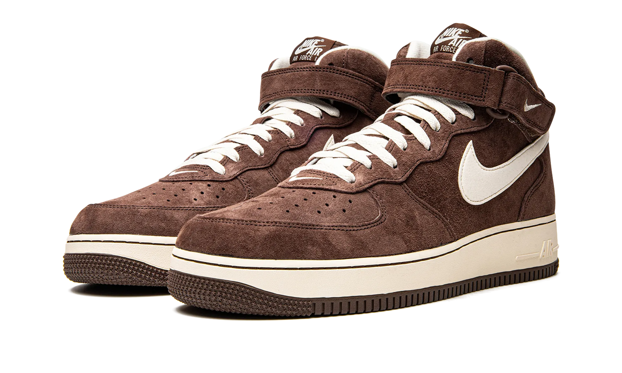 AIR FORCE 1 MID '07 QS "Chocolate" Canvas Upper