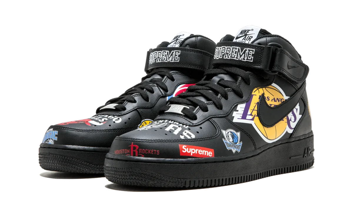 Air Force 1 Mid '07 / Supreme "NBA" Skid Resistant
