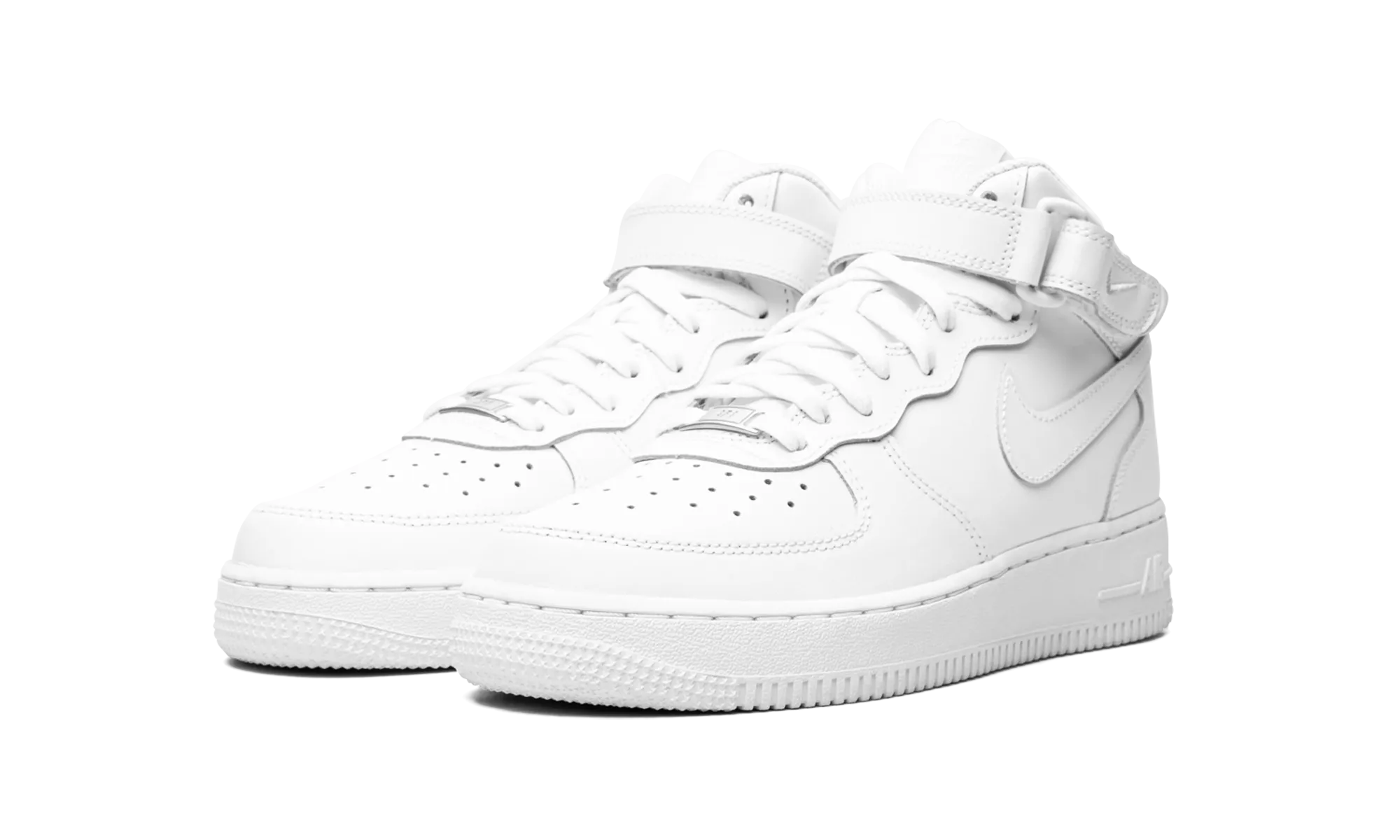 Precision Movement Air Force 1 Mid GS "Triple White"