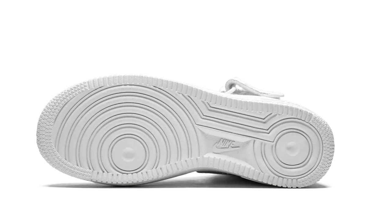 Air Force 1 MID GS "Triple White" Slip   On