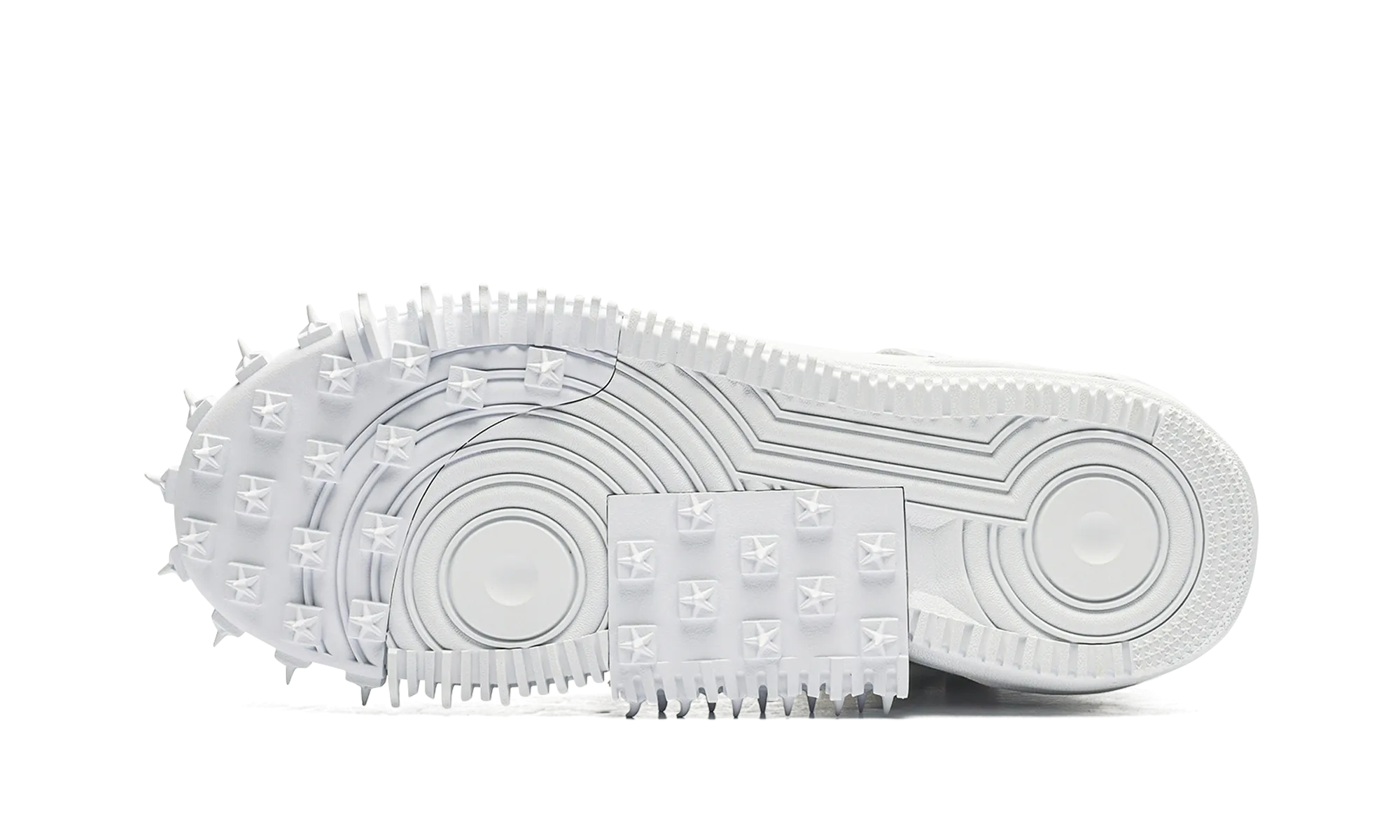 Air Force 1 Mid "Off-White - Graffiti White" High Traction Modern Vibe