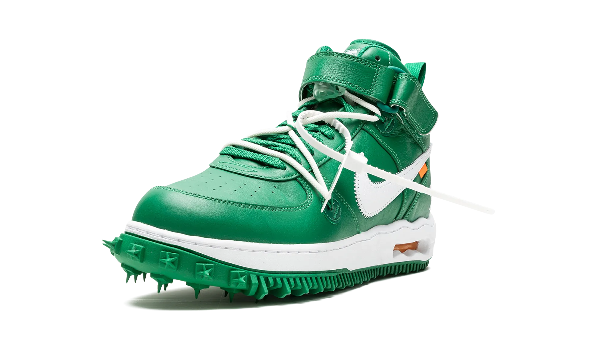Street Ready Fit Push Control Air Force 1 Mid "Off-White - Pine Green"
