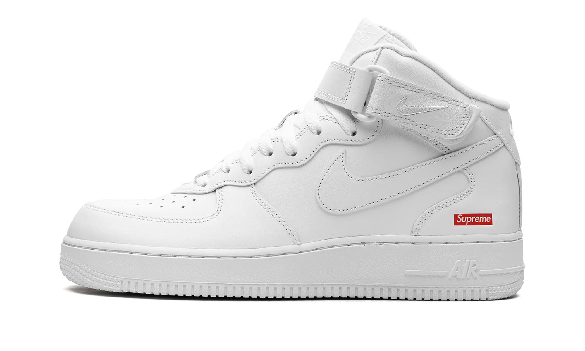Air Force 1 Mid "Supreme - Mini Box Logo White" Phylon Midsole