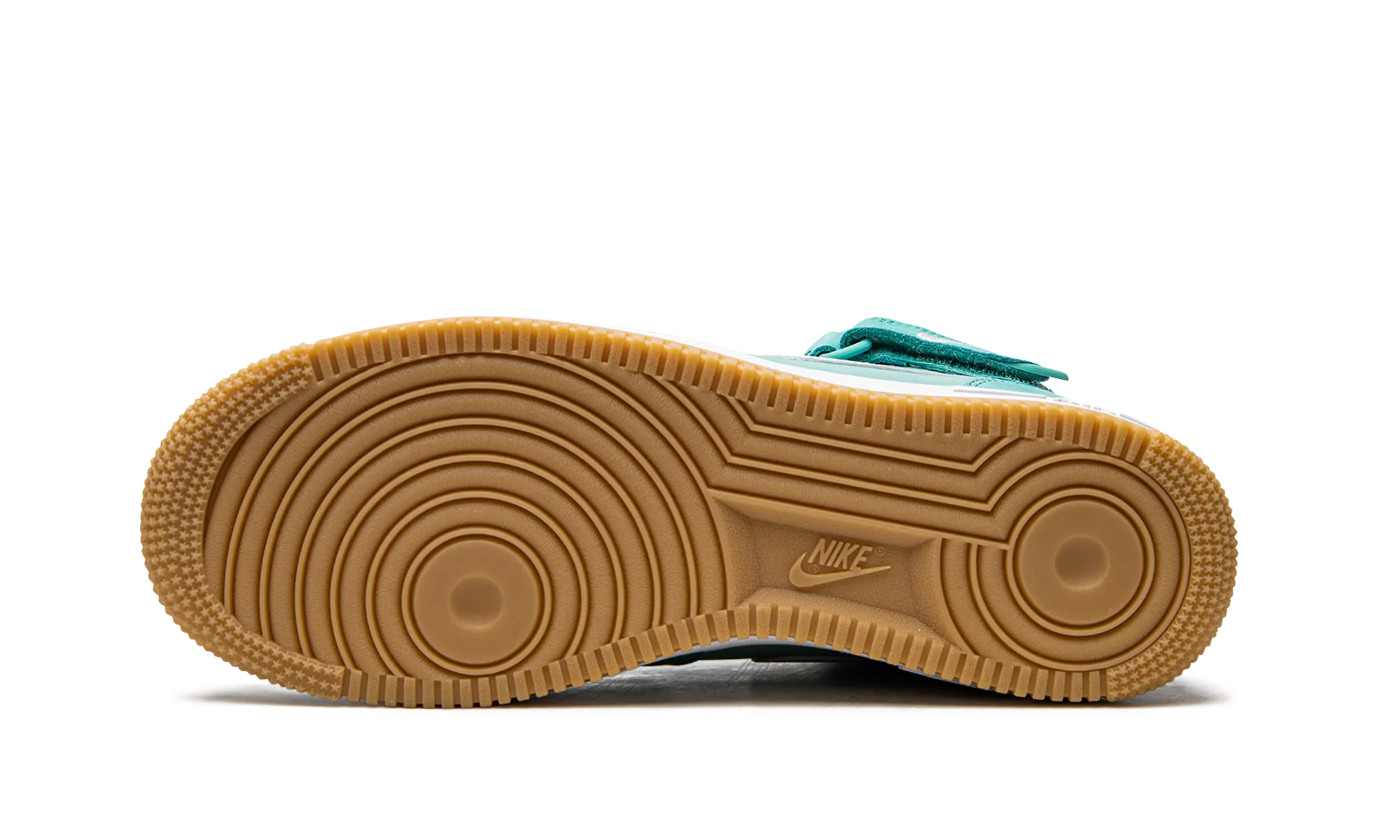 Air Force 1 Mid "Washed Teal" Minimalist Design Flexible Arch