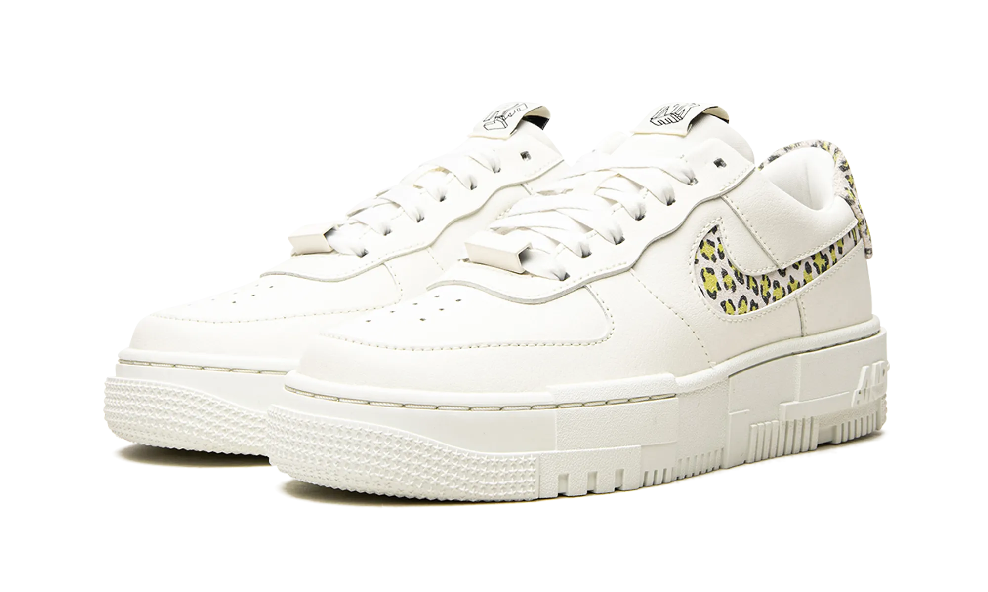 Comfort Shape Durable Traction AIR FORCE 1 PIXEL MNS WMNS "Leopard"