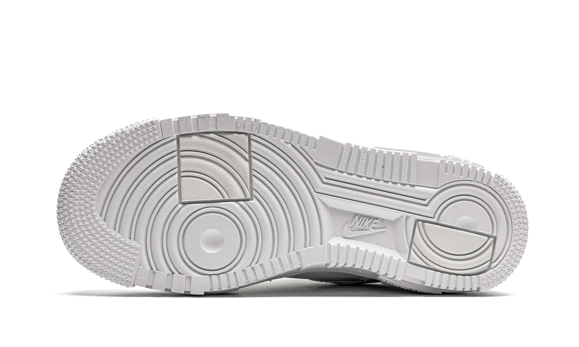 Memory Foam Stretchable Mesh AIR FORCE 1 PIXEL MNS WMNS "Triple White"