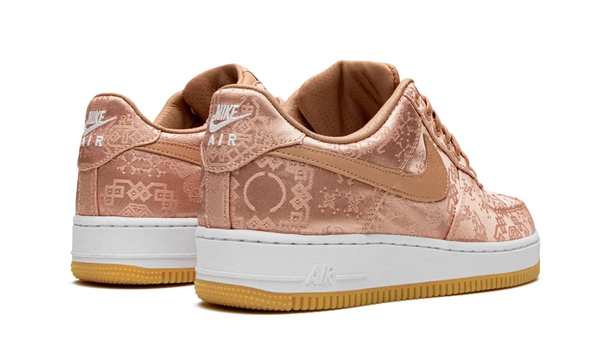 Ankle Support waterproof Air Force 1 PRM "CLOT - Rose Gold Silk"