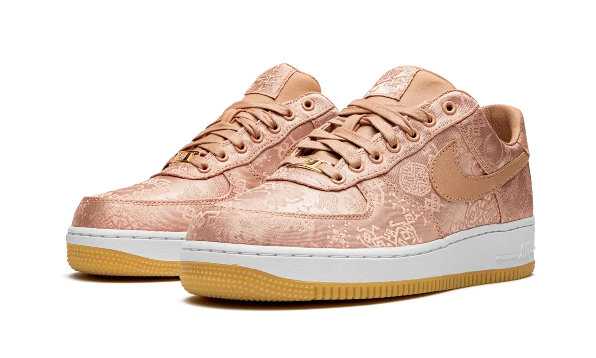 Easy Skate Ride Air Force 1 PRM "CLOT - Rose Gold Silk"
