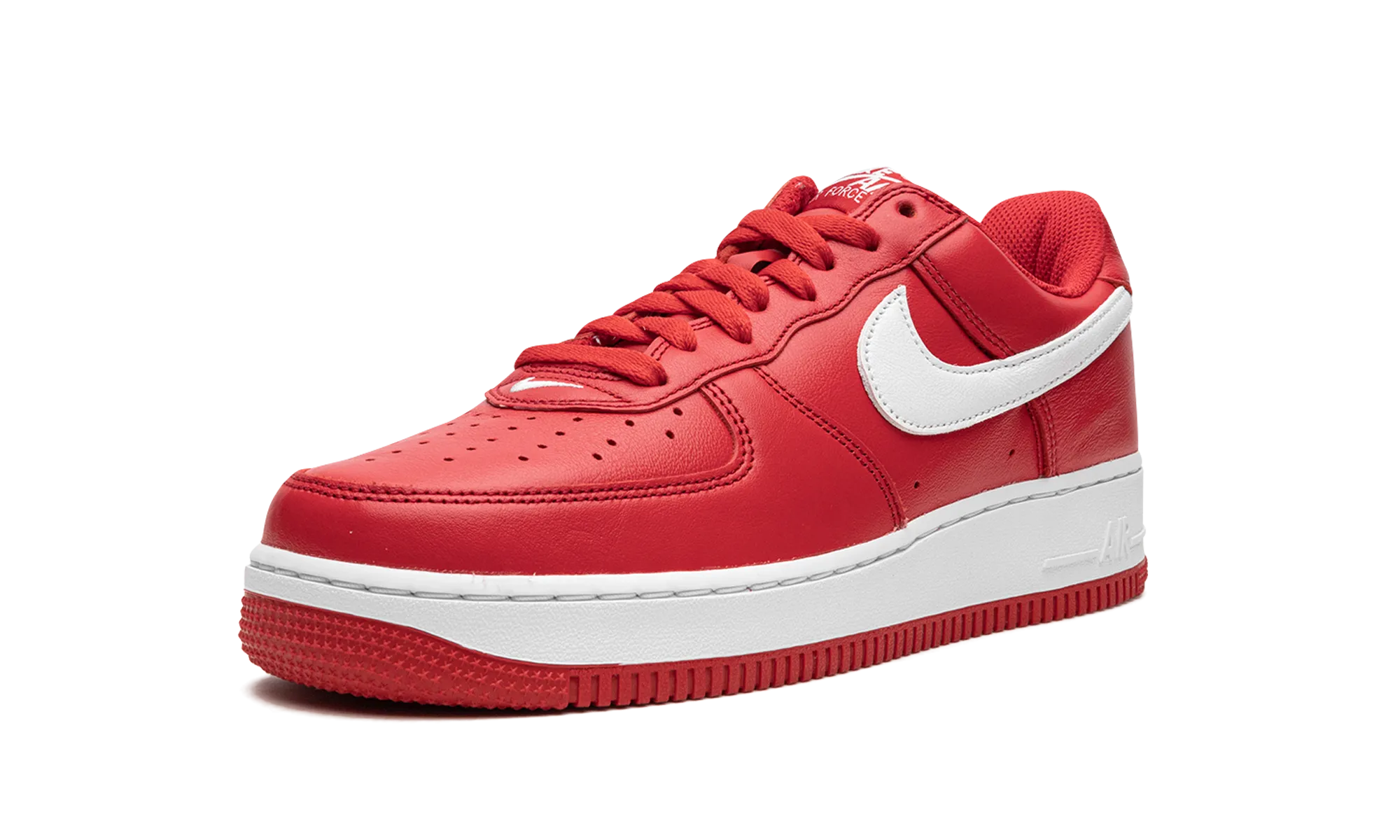 Air Force 1 "Color Of The Month - Red" Snug Support Fit High Speed Ride