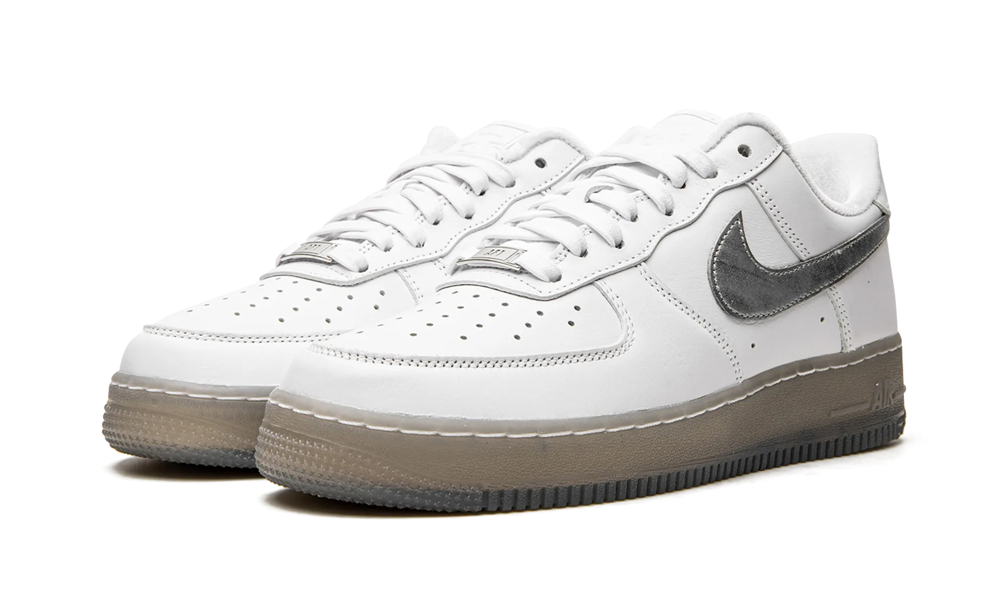 Air Force 1 "White / Metallic Silver" Urban Gear Skate Performance Gear