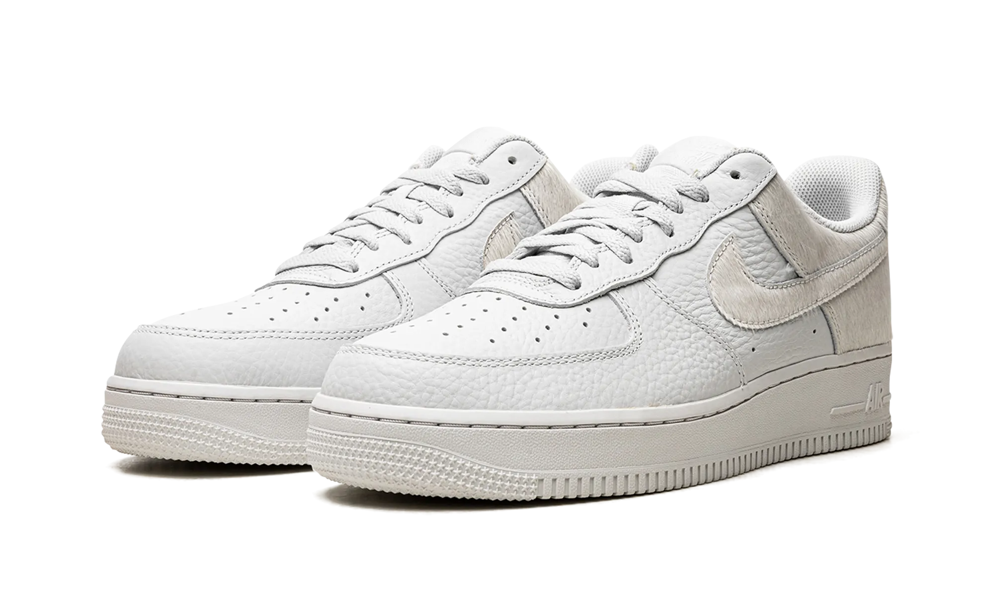 Anti   Fatigue Impact Guard AIr Force 1 "White Pony Hair Heel"