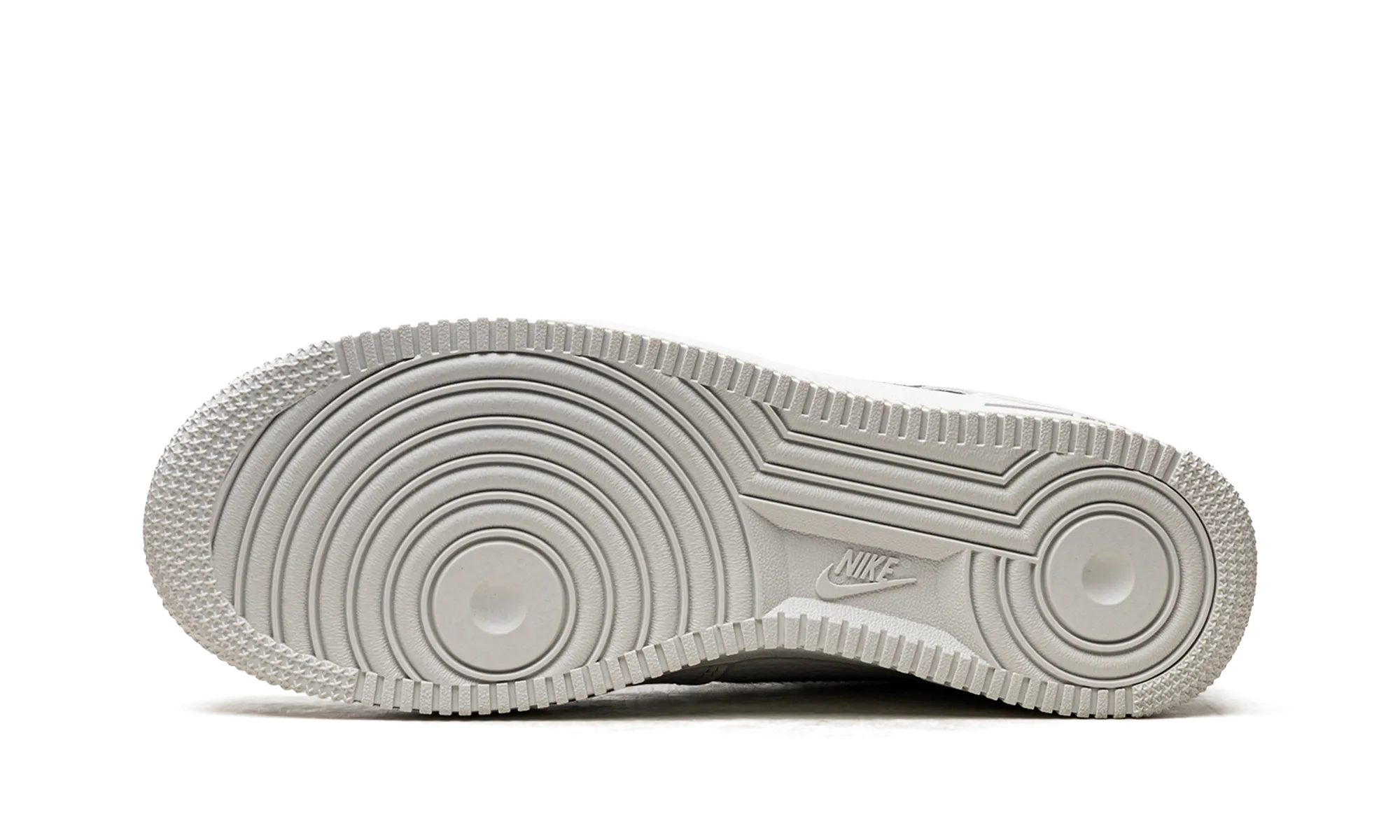 AIr Force 1 "White Pony Hair Heel" Smooth Soles