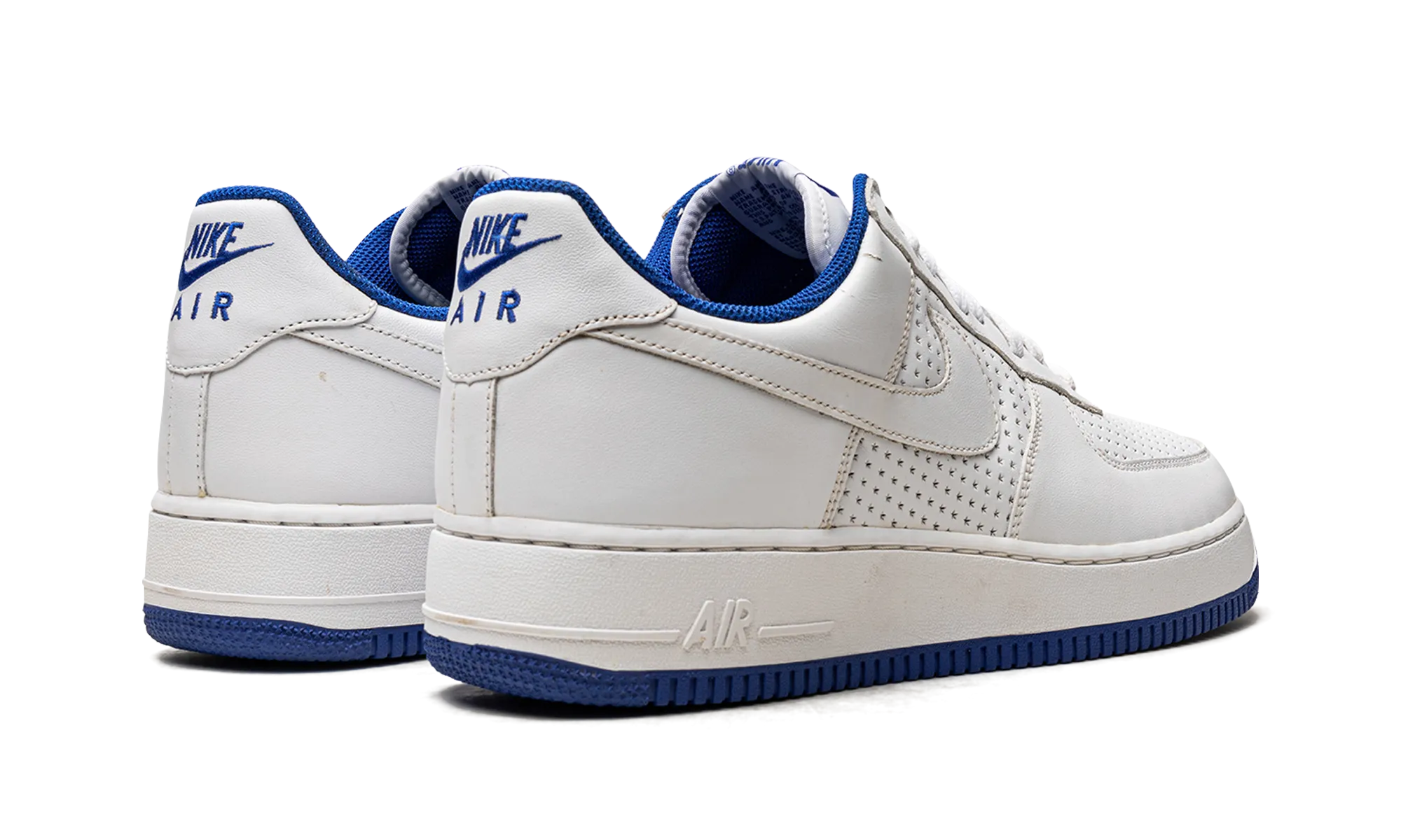 Long Ride Clean Ride Air Force 1 "White / Royal 2006"