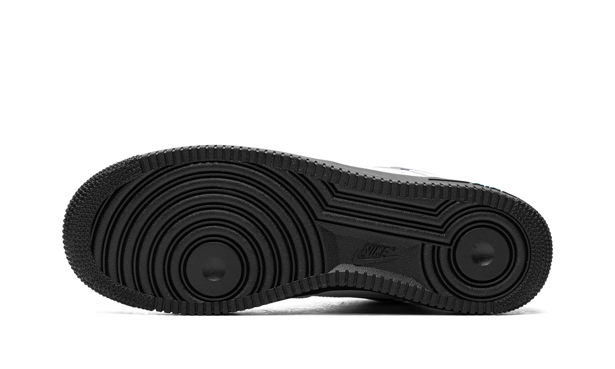 Air Force 1 "White/Black Teal" Shock Resistance Smooth Style