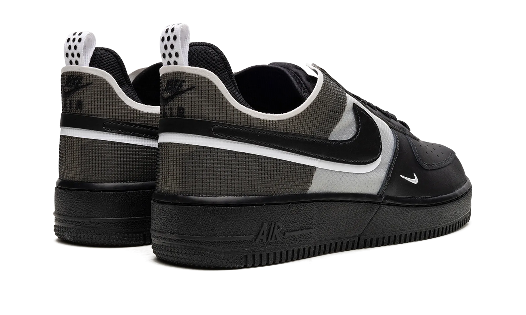 Air Force 1 React "Black / White" Teen Style Freestyle Ride