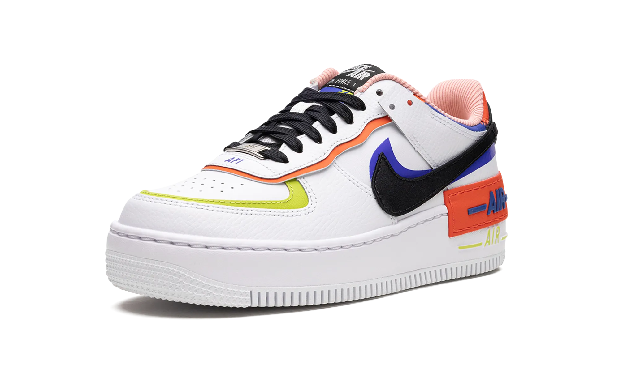AIR FORCE 1 SHADO MNS WMNS "White Multi" Quick Comfort Fit