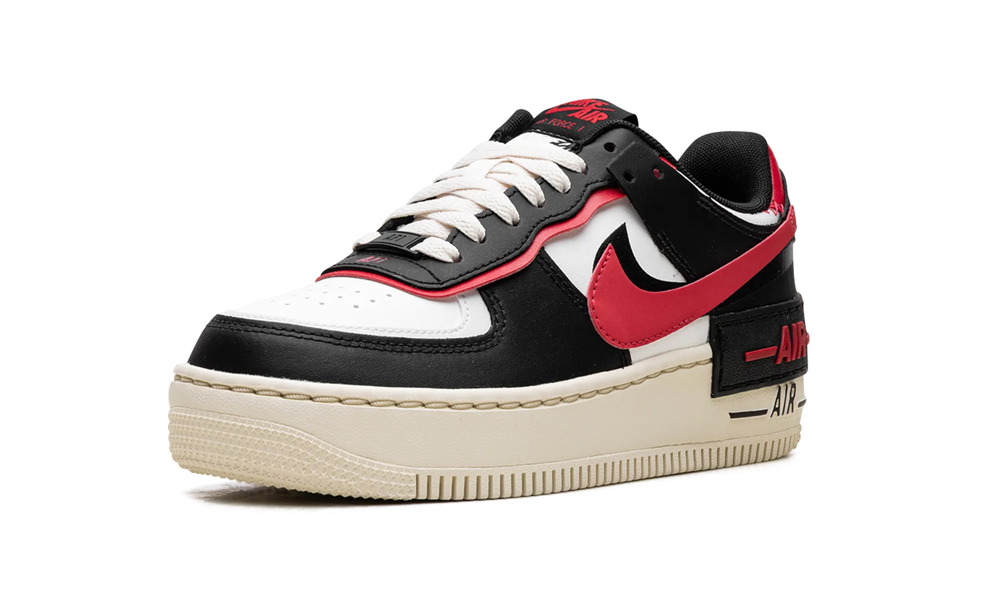 Zip Up Sturdy Construction Air Force 1 Shadow "UNIVERSITY RED"
