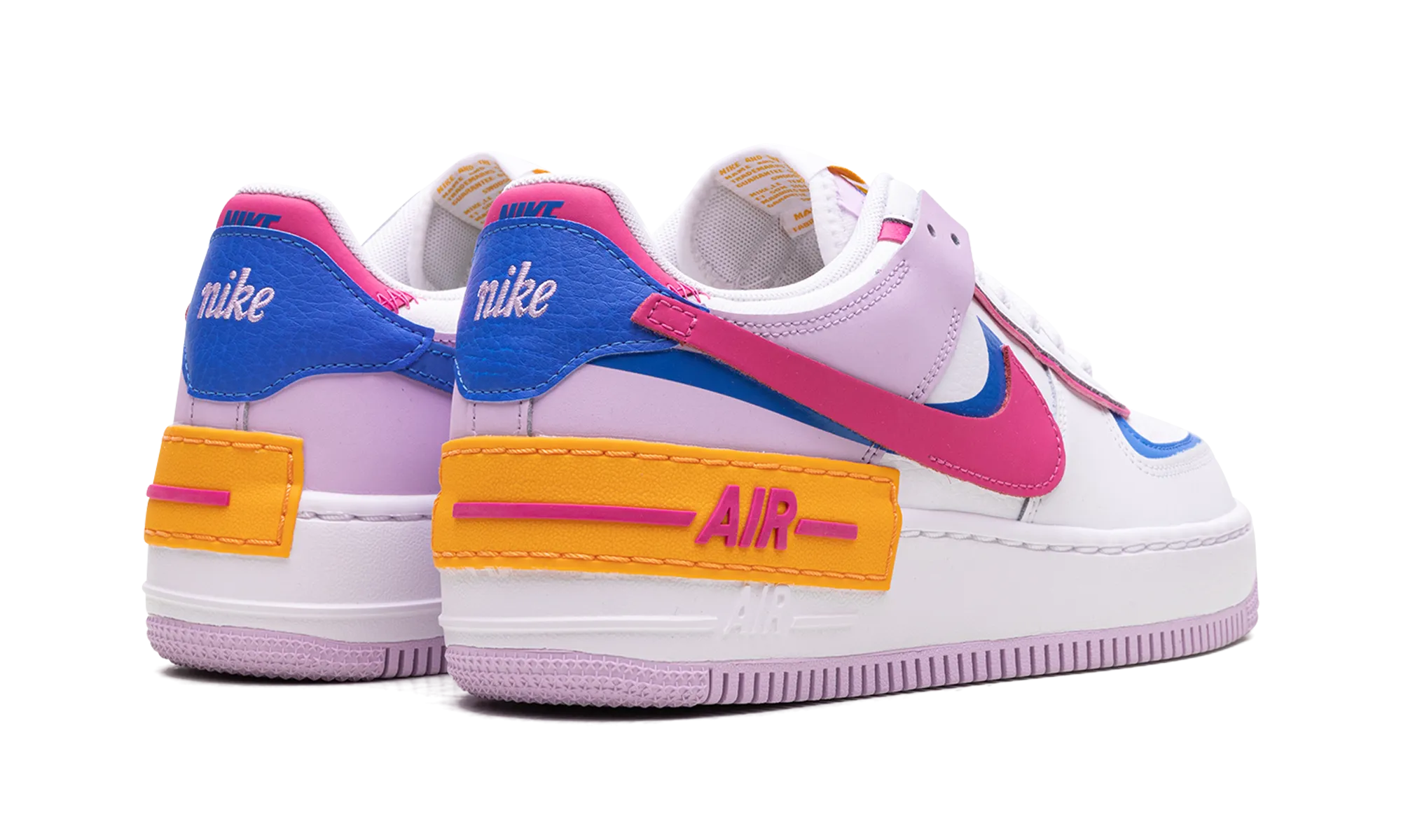 Air Force 1 Shadow WMNS "90's Multicolor" Speed Ride Fit Grip Performance