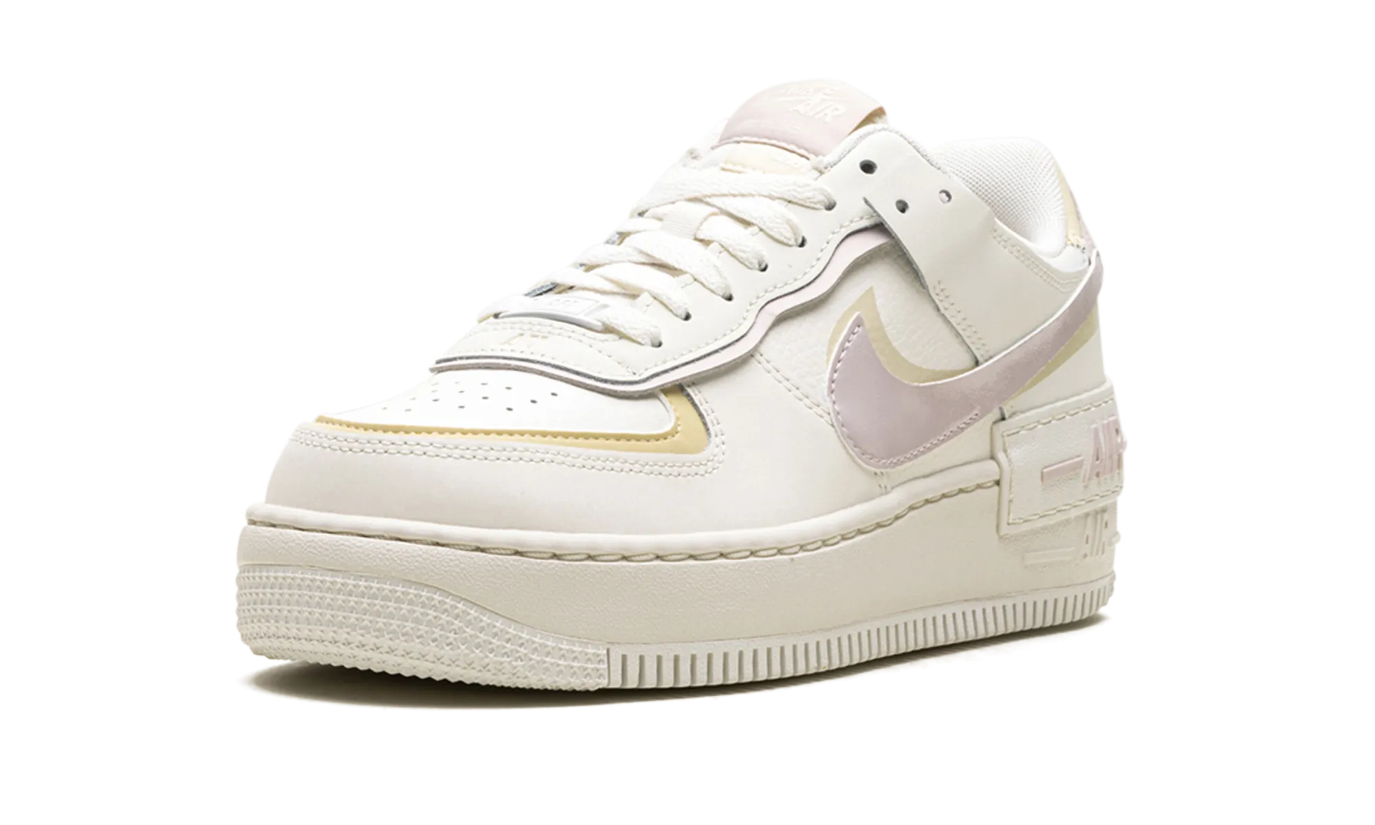 Thick sole City Walking AIR FORCE 1 SHADOW WMNS "SAIL PLATINUM VIOLET"