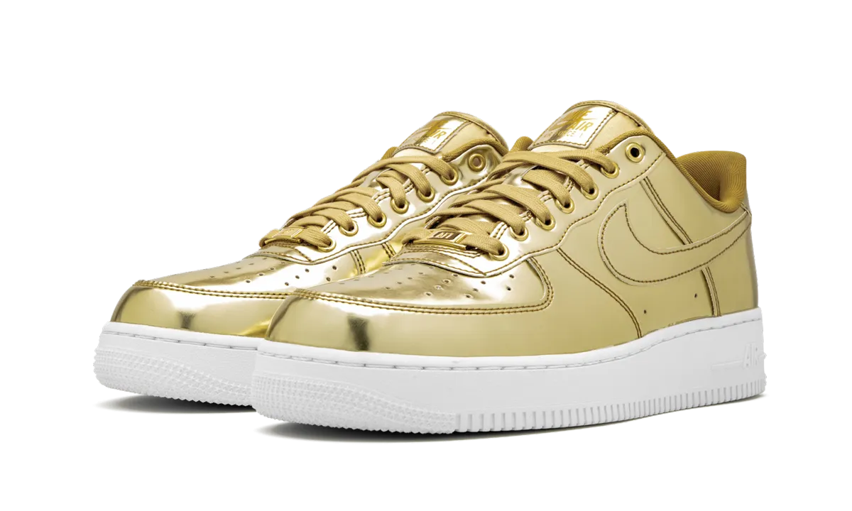 AIR FORCE 1 SP WMNS "Metallic Gold" Speed Gear Canvas