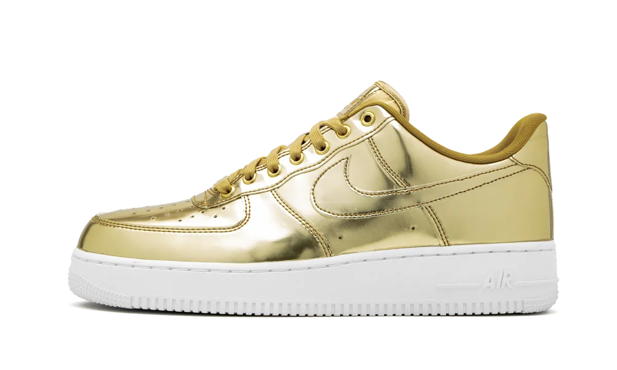 Casual High impact AIR FORCE 1 SP WMNS "Metallic Gold"