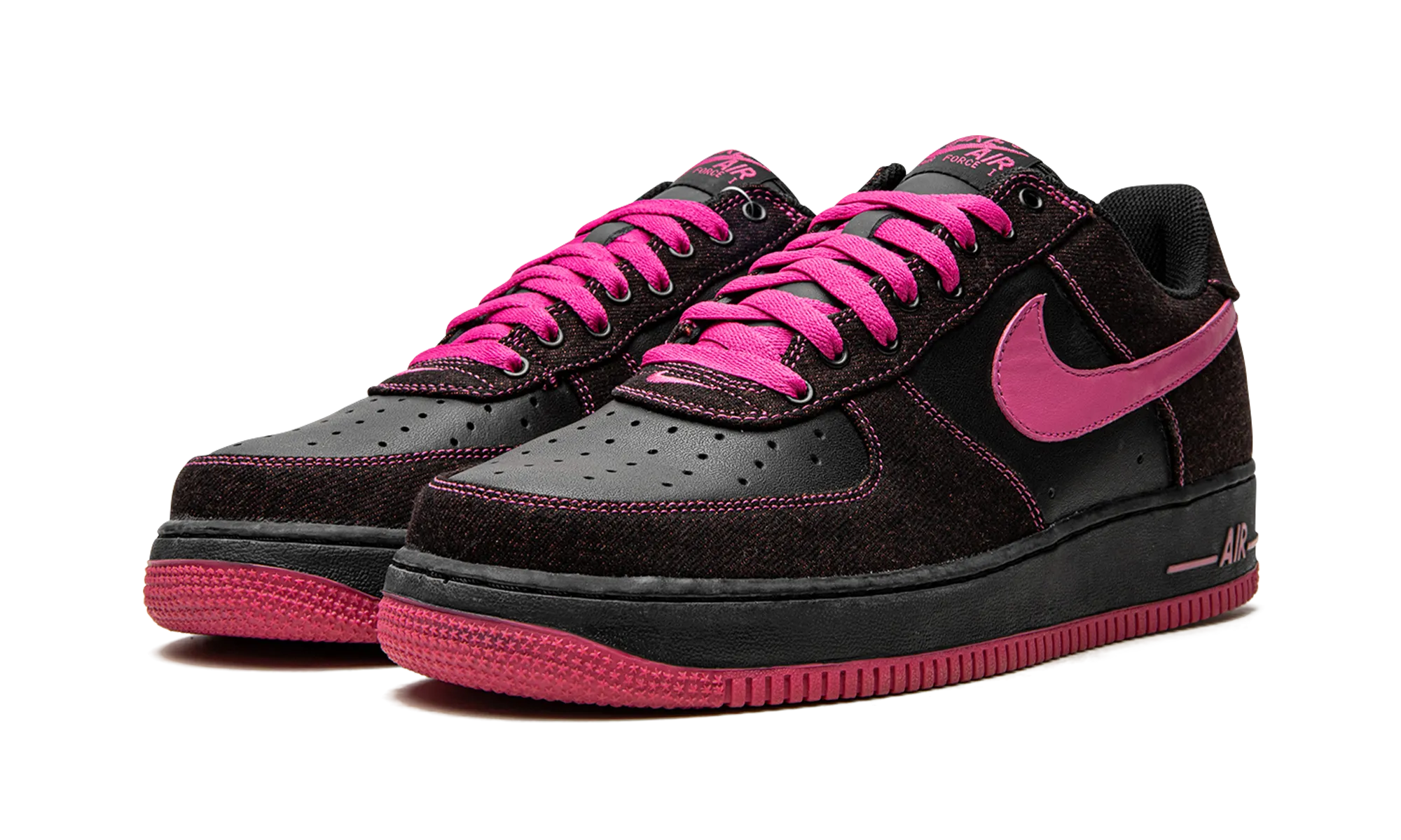AIR FORCE 1 WMNS "Black / Bright Rose" Skater Life