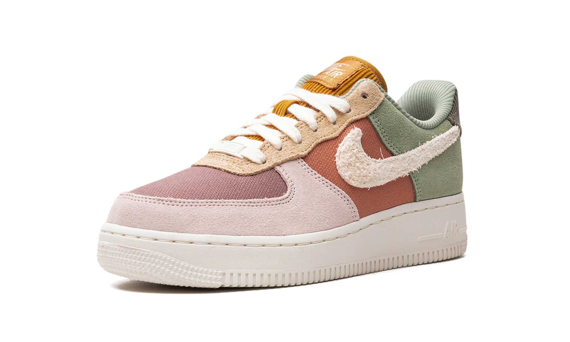 Textured Finish AIR FORCE 1 WMNS "Oil Green"