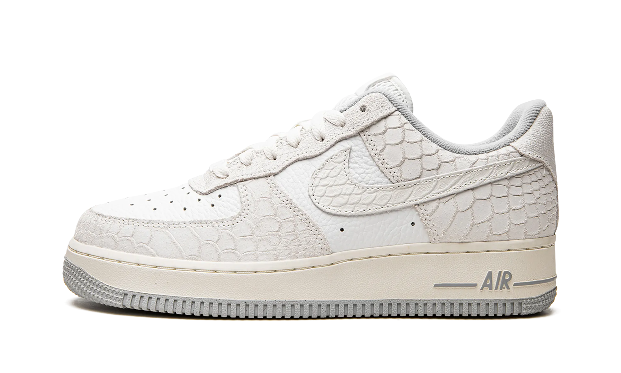 Wear resistant Rugged Outsole AIR FORCE 1 WMNS "White Python"