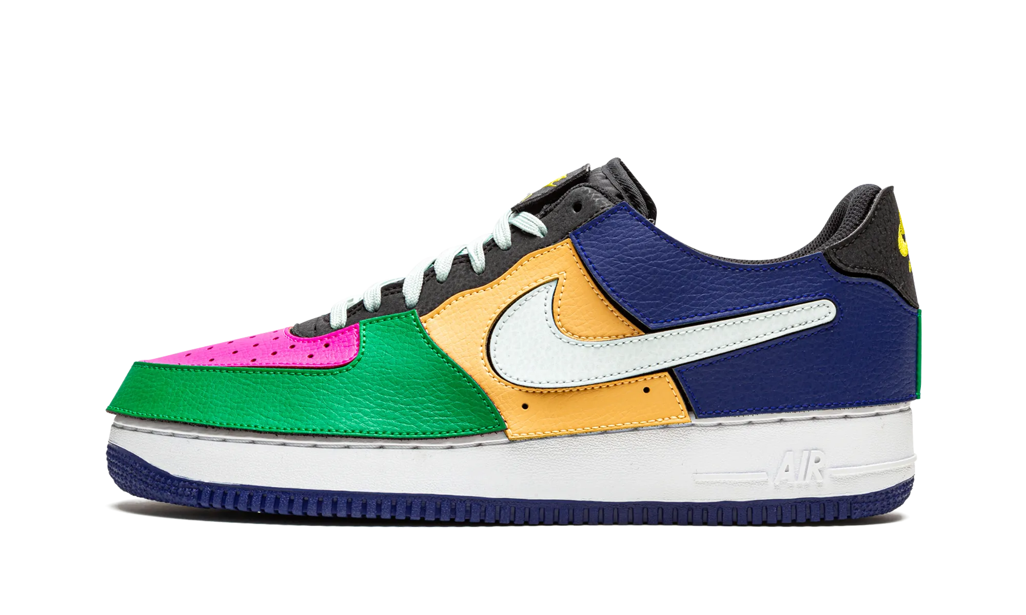 Comfort Ride Fit Air Force 1/1 "Black Multi Color"