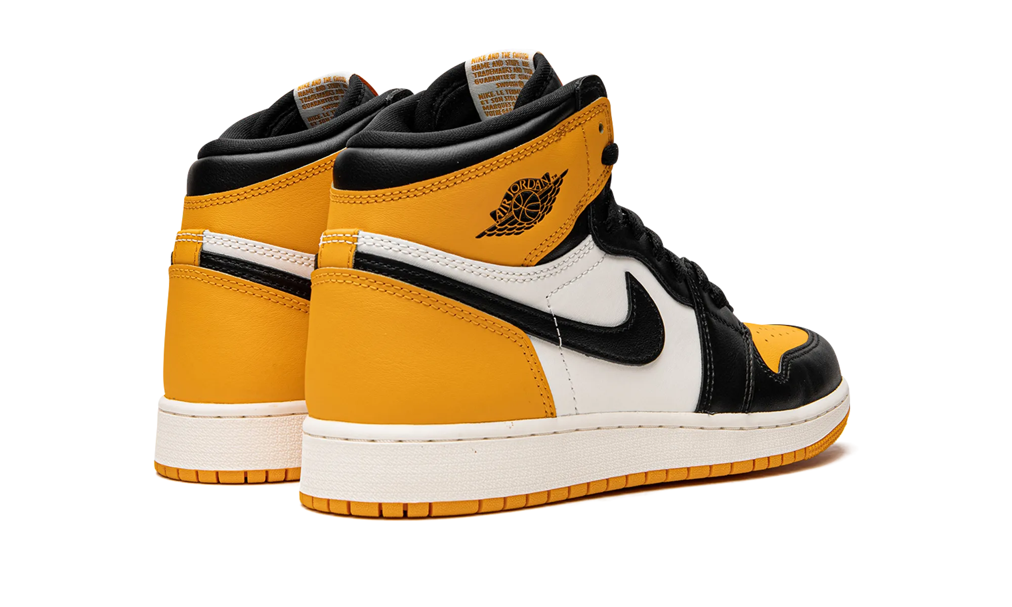 Air Jordan 1 GS "Yellow Toe" Fashion Comfort