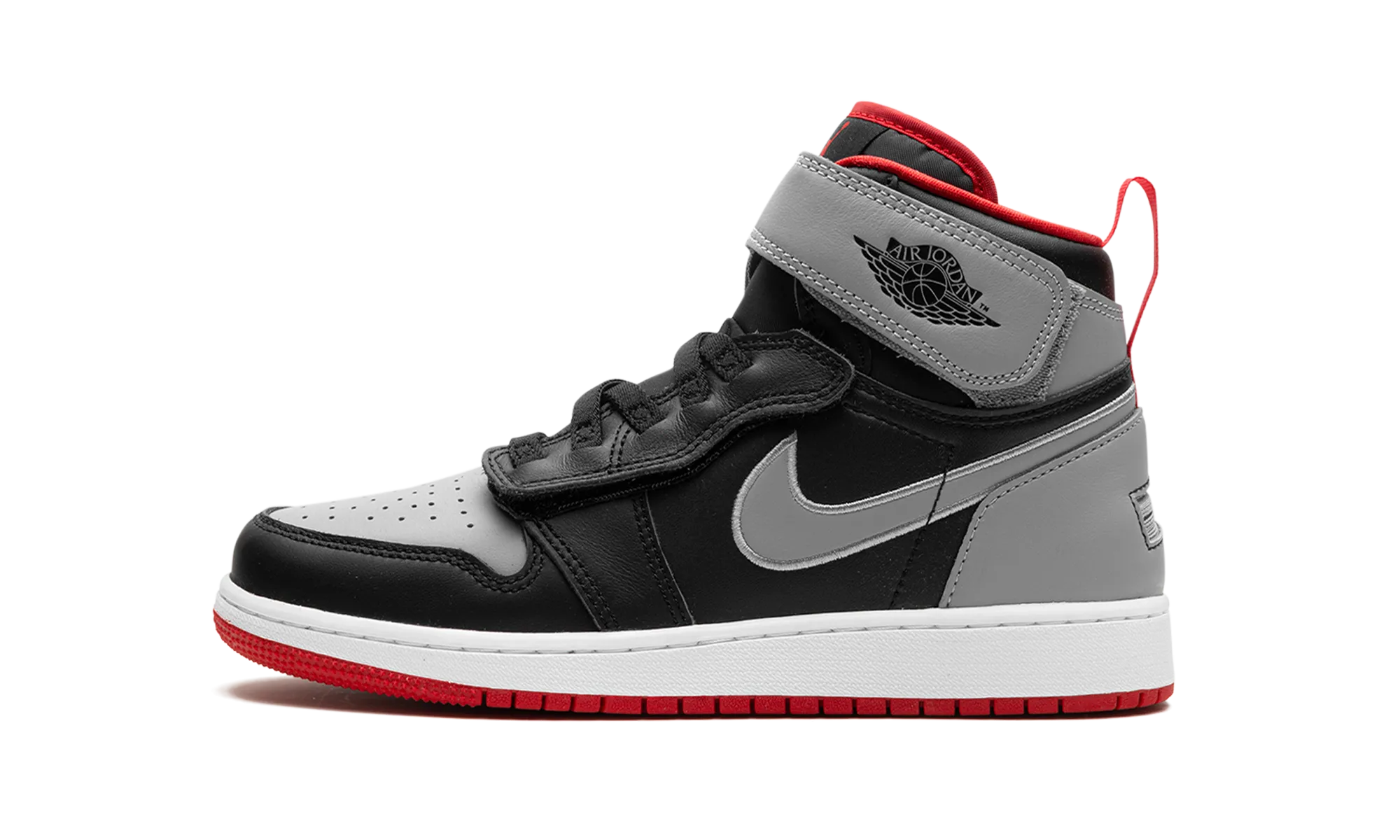 Air Jordan 1 Hi Flyease GS "Bread Shadow" Classic Activity Ultra-soft traction
