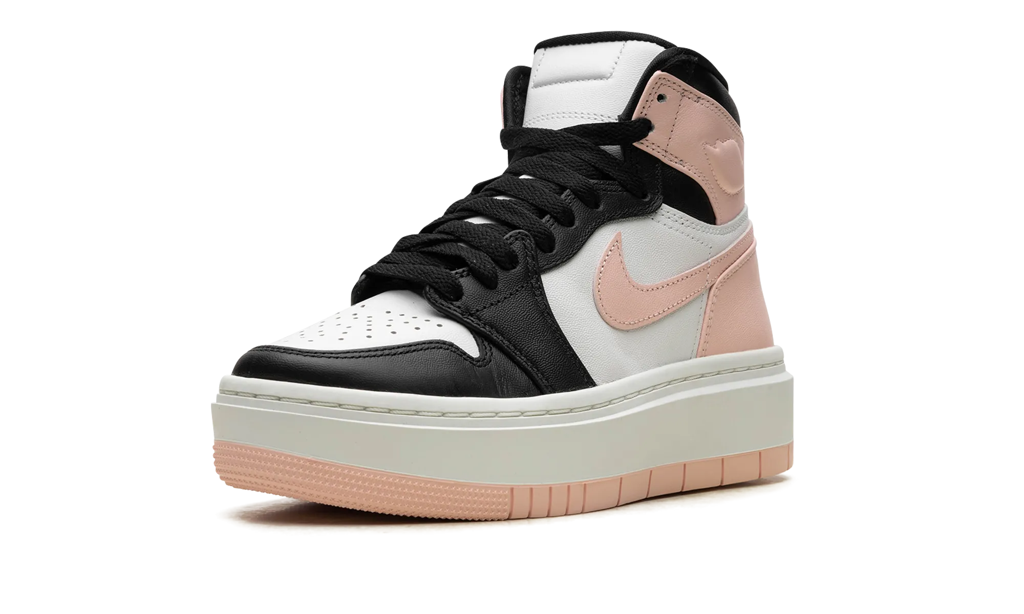 AIR JORDAN 1 HIGH ELEVATE WMNS "Atmosphere Pink" Subtle Detail Durable Binding